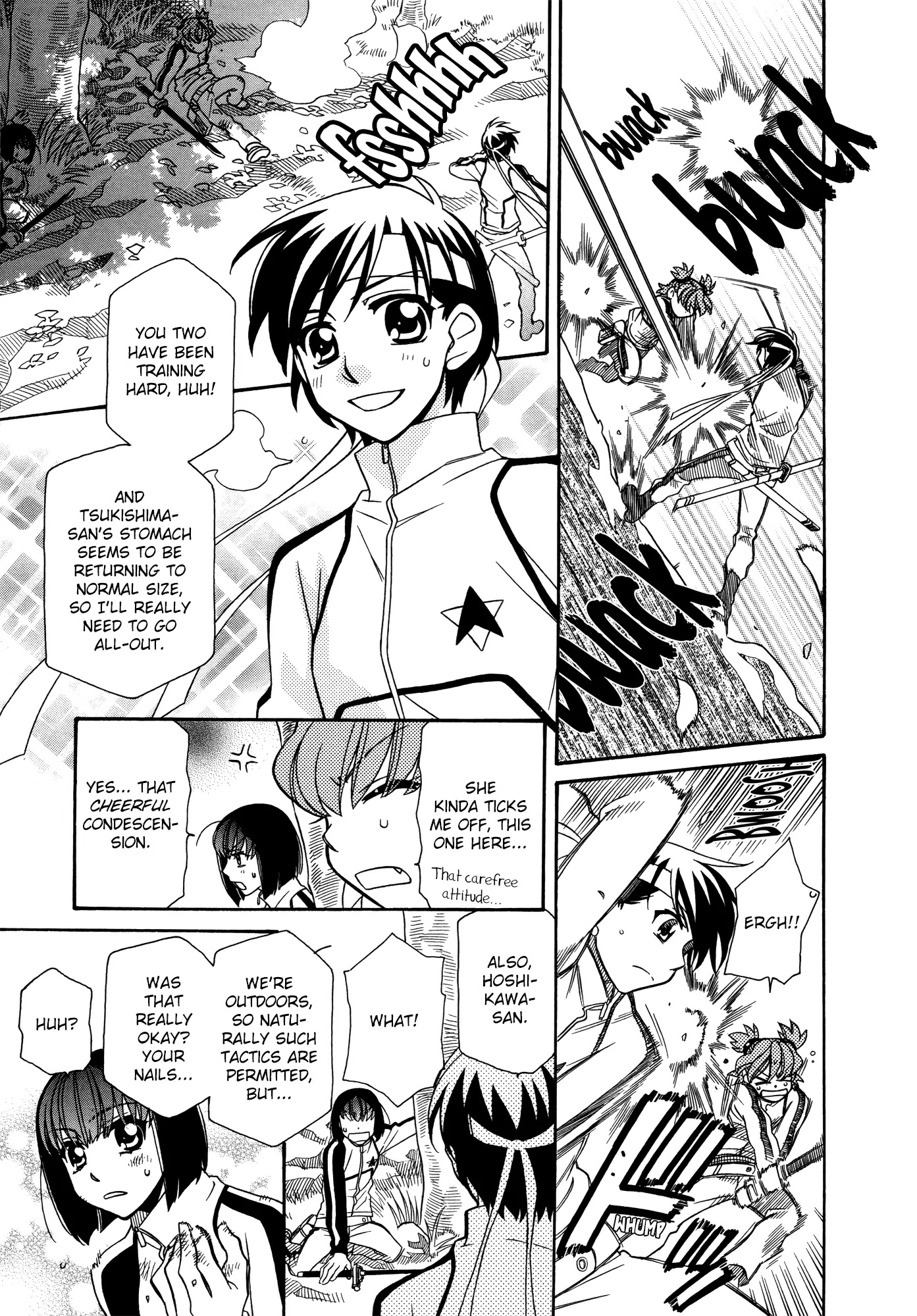 Hayate x Blade Chapter 66 page 27 - Chapter 66: Buffoon '66