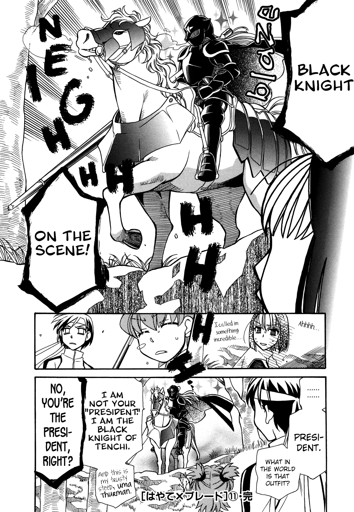 Hayate x Blade Chapter 66 page 30 - Chapter 66: Buffoon '66