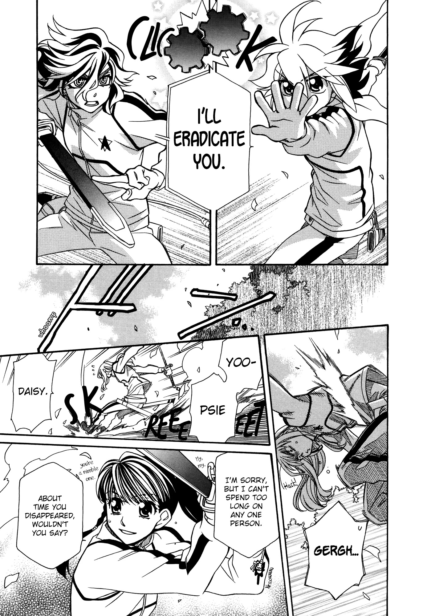 Hayate x Blade Chapter 66 page 7 - Chapter 66: Buffoon '66