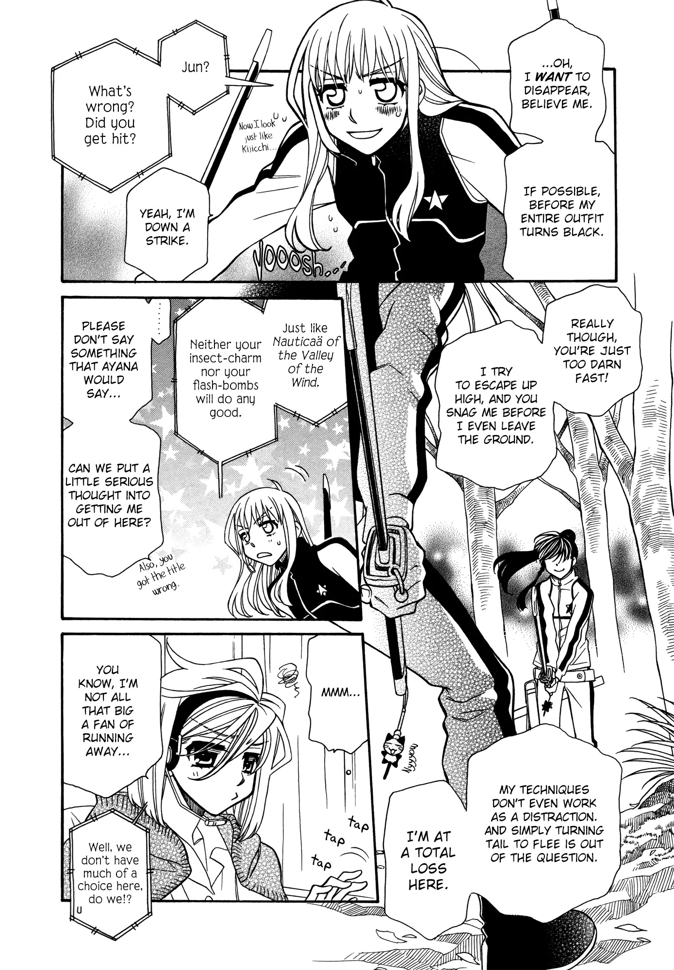 Hayate x Blade Chapter 66 page 8 - Chapter 66: Buffoon '66