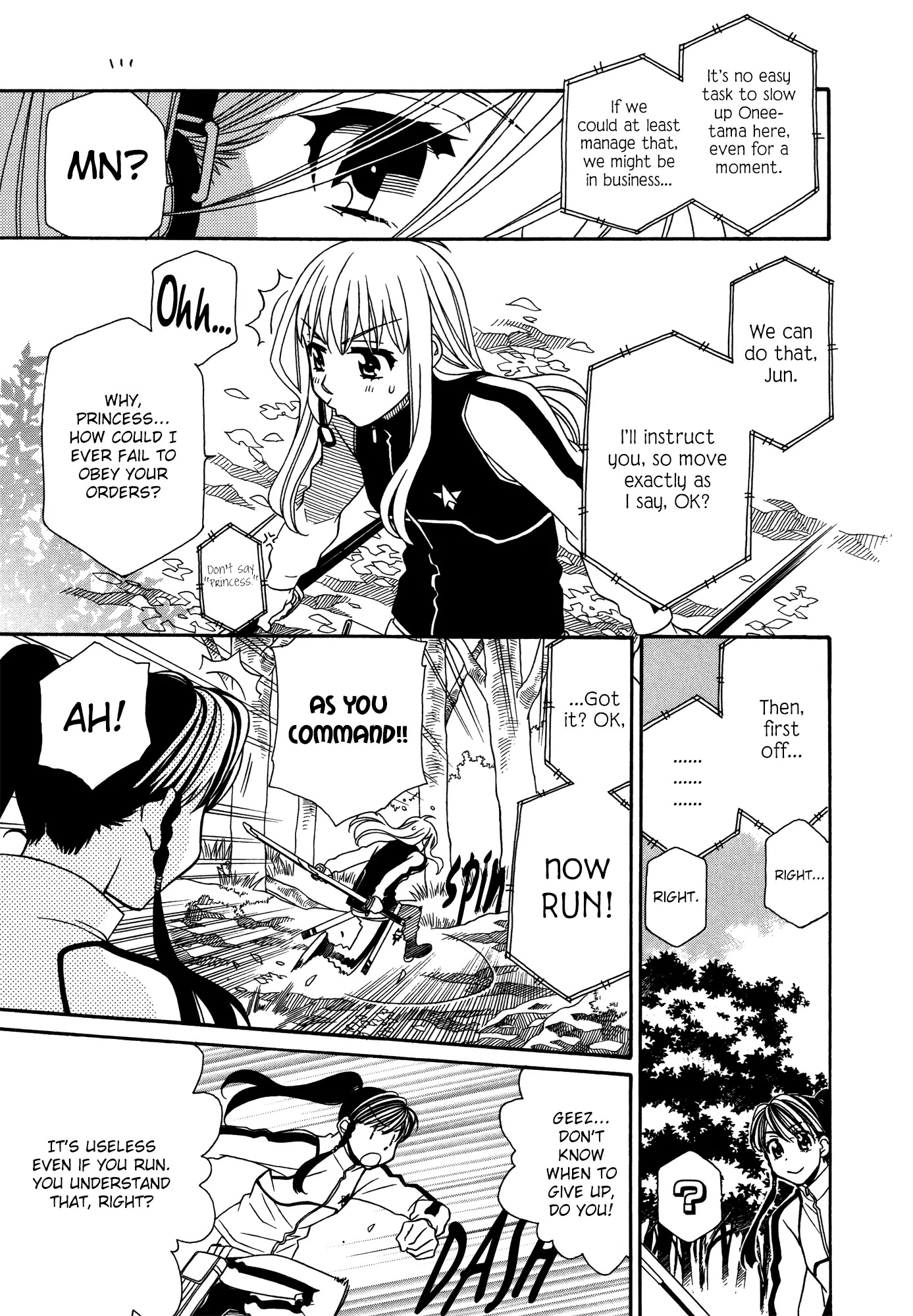 Hayate x Blade Chapter 66 page 9 - Chapter 66: Buffoon '66