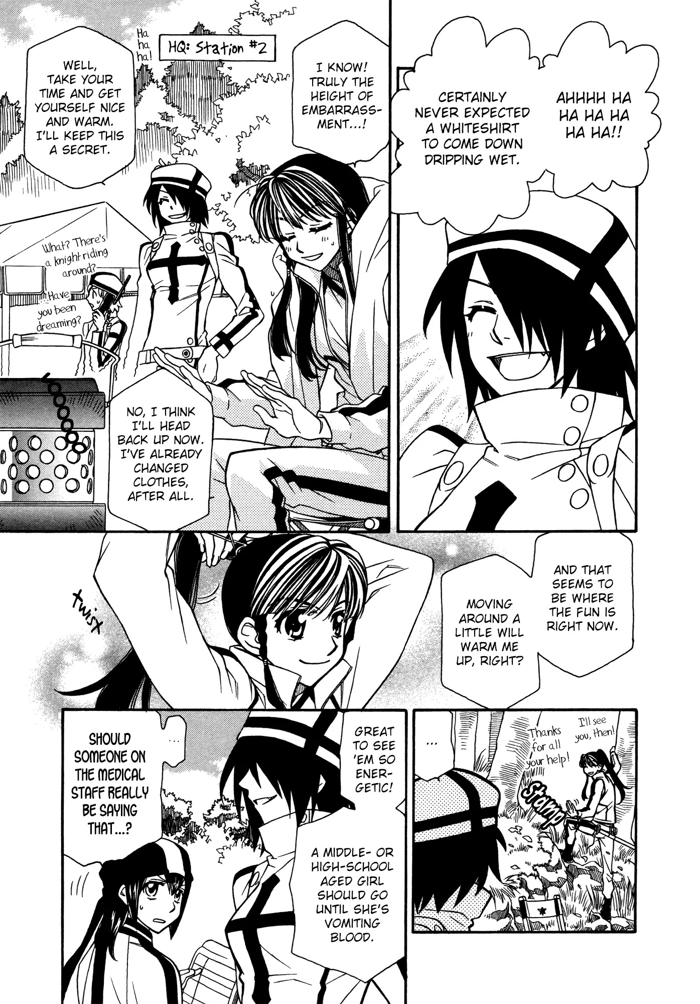 Hayate x Blade Chapter 67 page 10 - Chapter 67: Ah! The Sky! The Free and Easy Idiots!