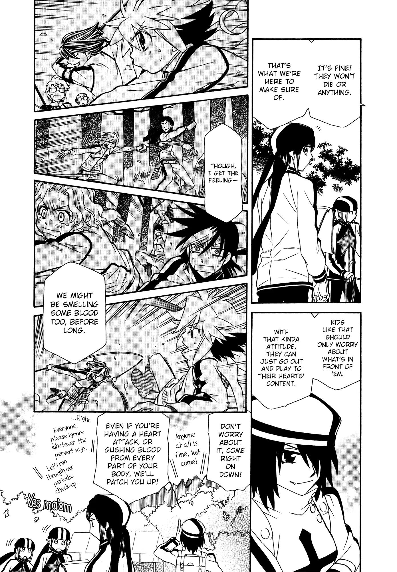 Hayate x Blade Chapter 67 page 11 - Chapter 67: Ah! The Sky! The Free and Easy Idiots!