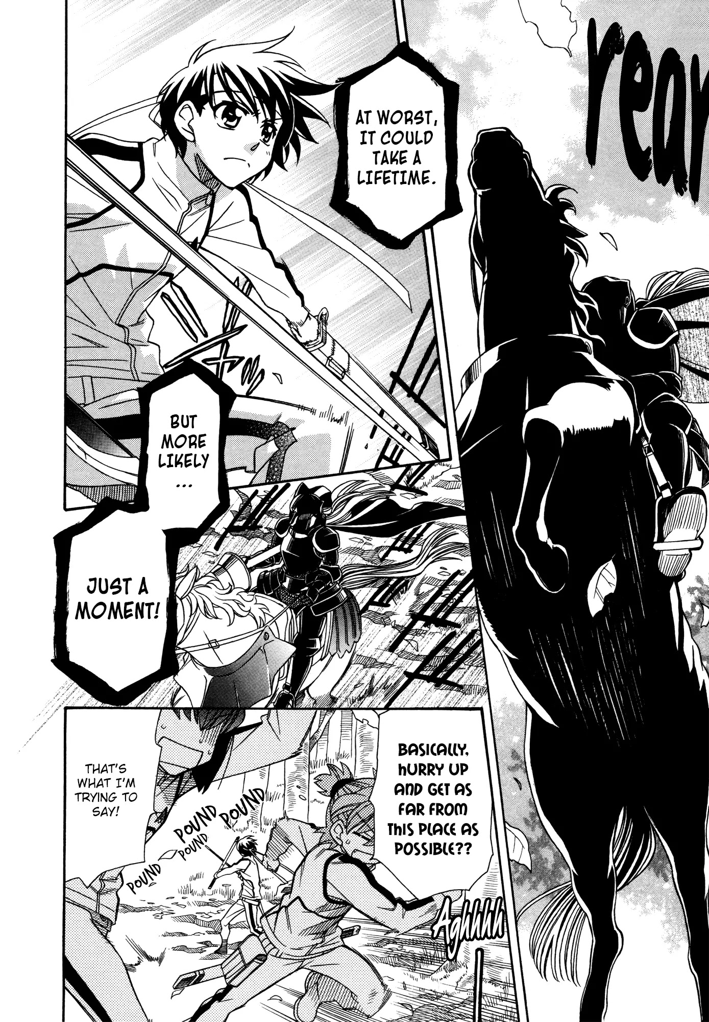 Hayate x Blade Chapter 67 page 15 - Chapter 67: Ah! The Sky! The Free and Easy Idiots!