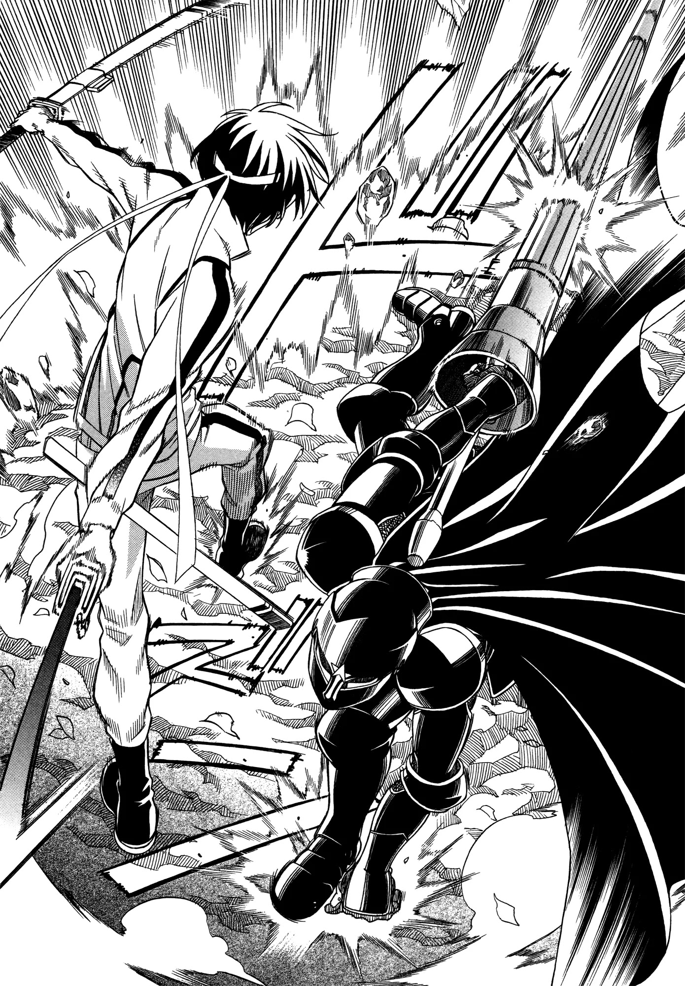 Hayate x Blade Chapter 67 page 17 - Chapter 67: Ah! The Sky! The Free and Easy Idiots!