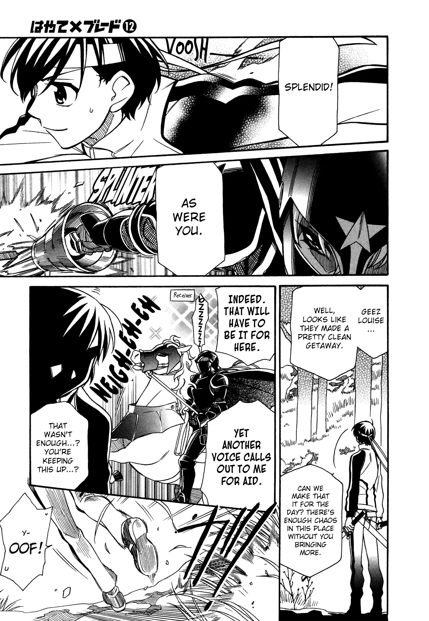 Hayate x Blade Chapter 67 page 18 - Chapter 67: Ah! The Sky! The Free and Easy Idiots!