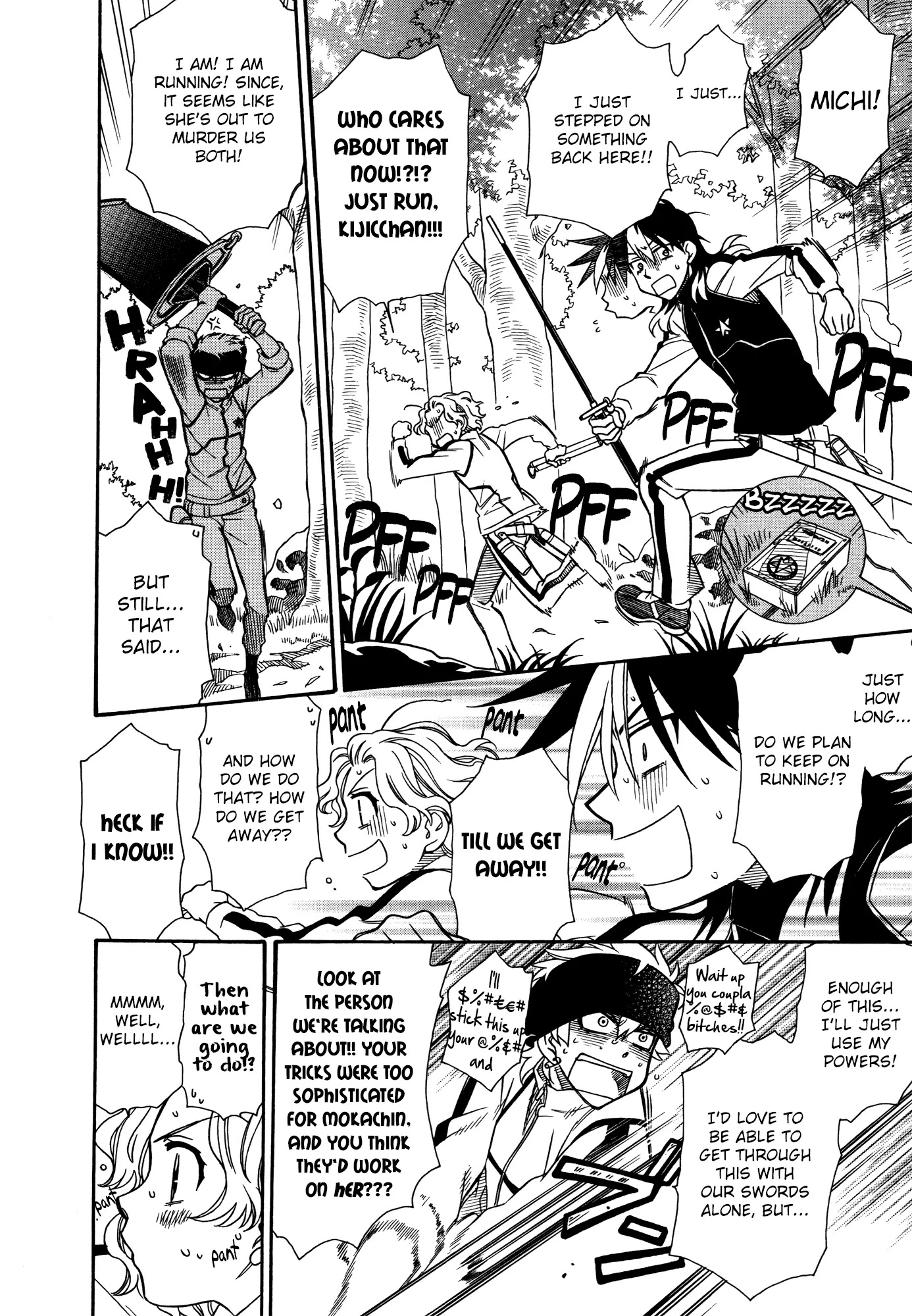 Hayate x Blade Chapter 67 page 19 - Chapter 67: Ah! The Sky! The Free and Easy Idiots!