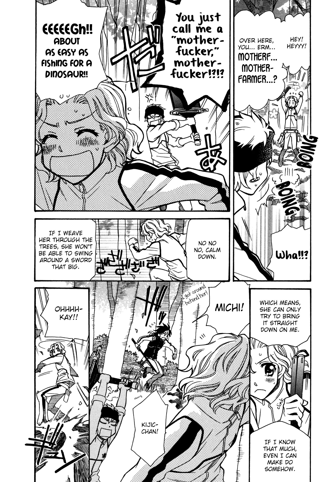 Hayate x Blade Chapter 67 page 21 - Chapter 67: Ah! The Sky! The Free and Easy Idiots!