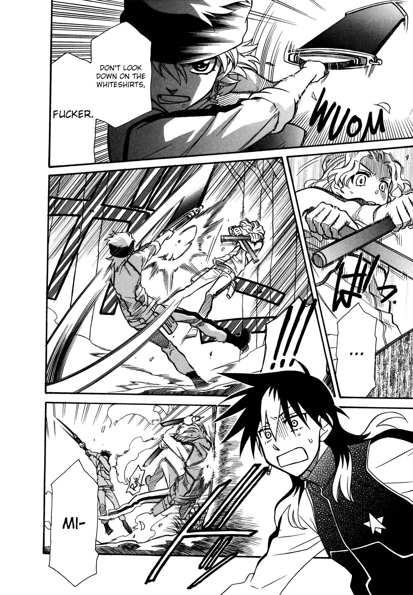 Hayate x Blade Chapter 67 page 23 - Chapter 67: Ah! The Sky! The Free and Easy Idiots!