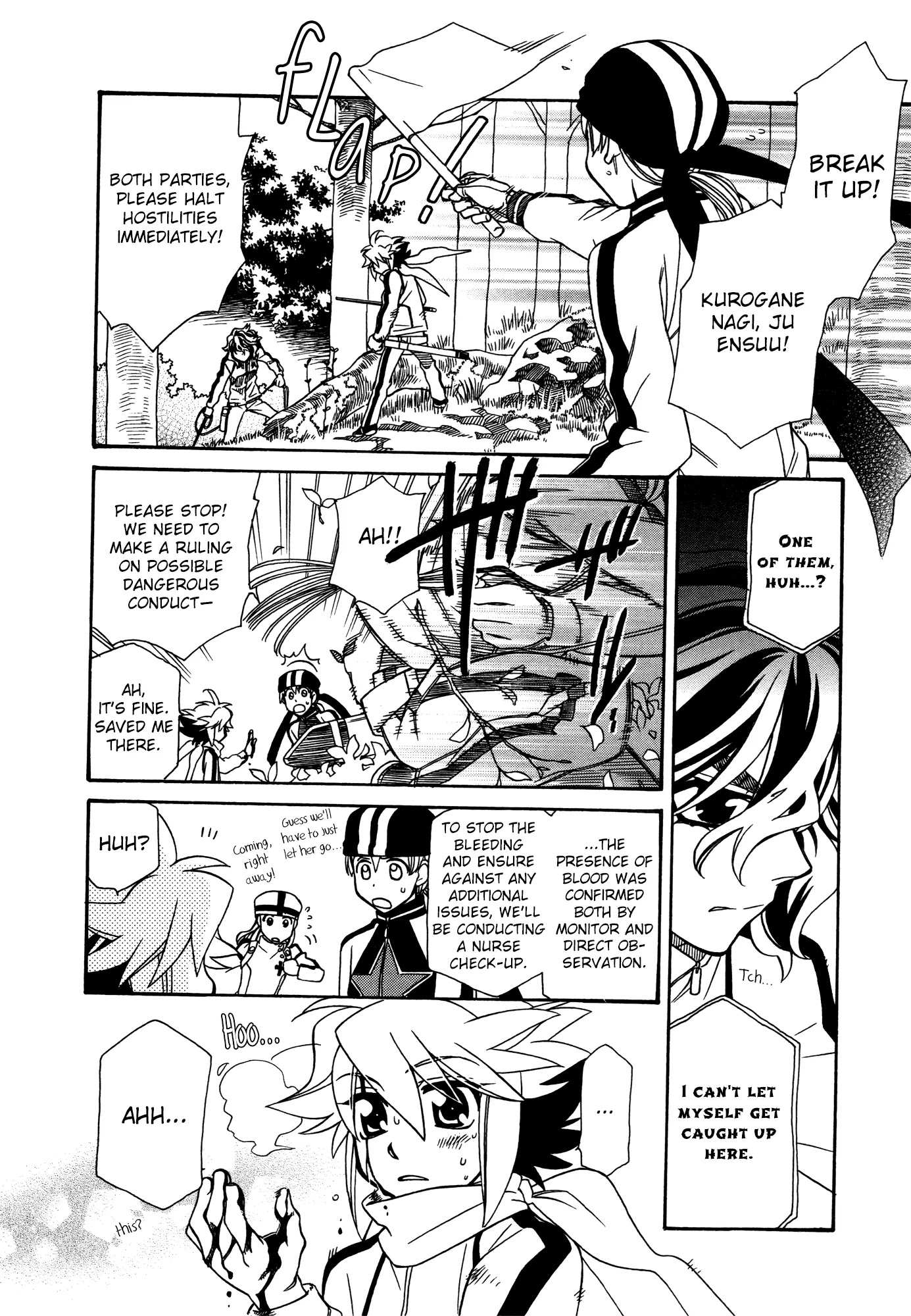 Hayate x Blade Chapter 67 page 25 - Chapter 67: Ah! The Sky! The Free and Easy Idiots!