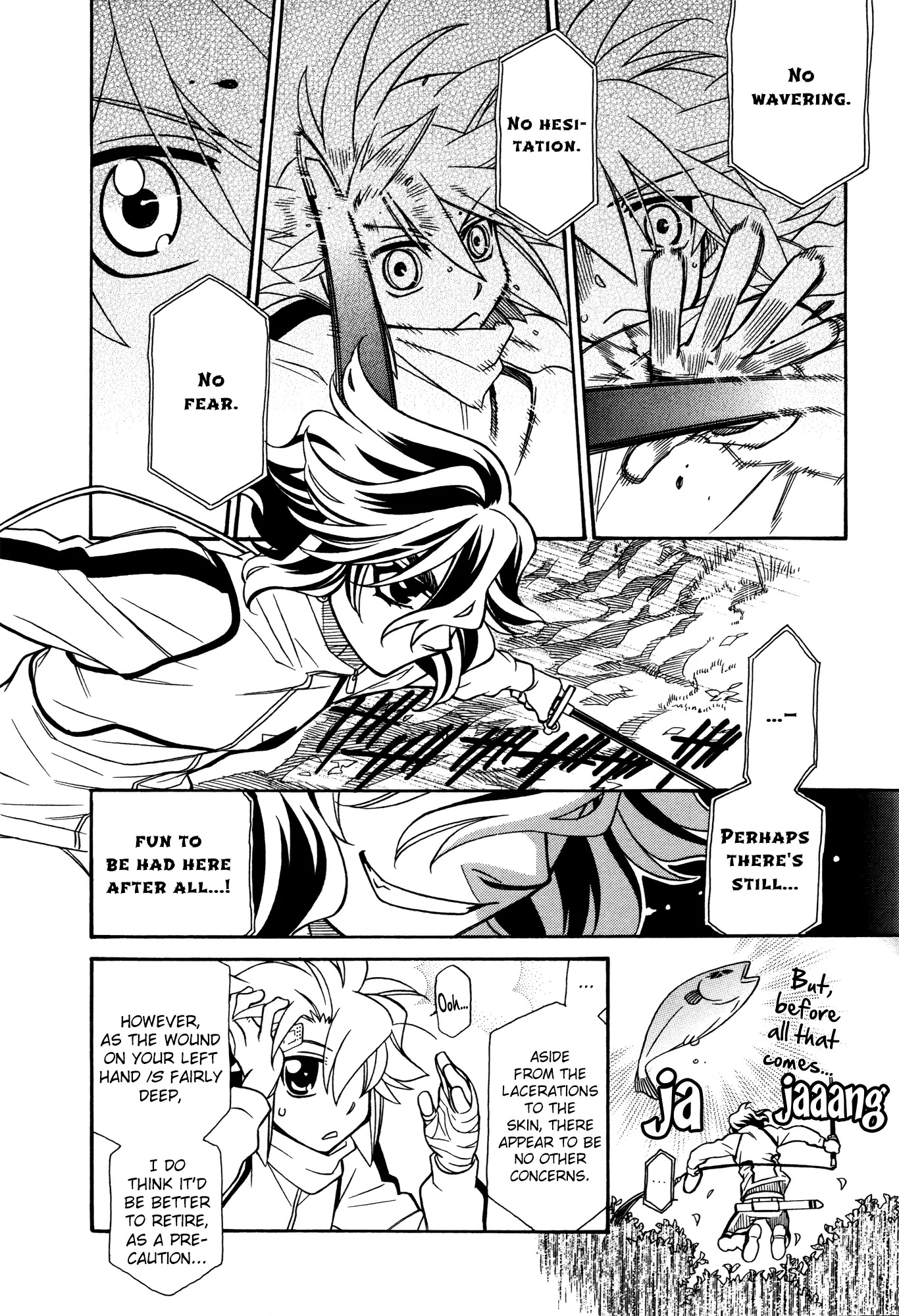 Hayate x Blade Chapter 67 page 27 - Chapter 67: Ah! The Sky! The Free and Easy Idiots!