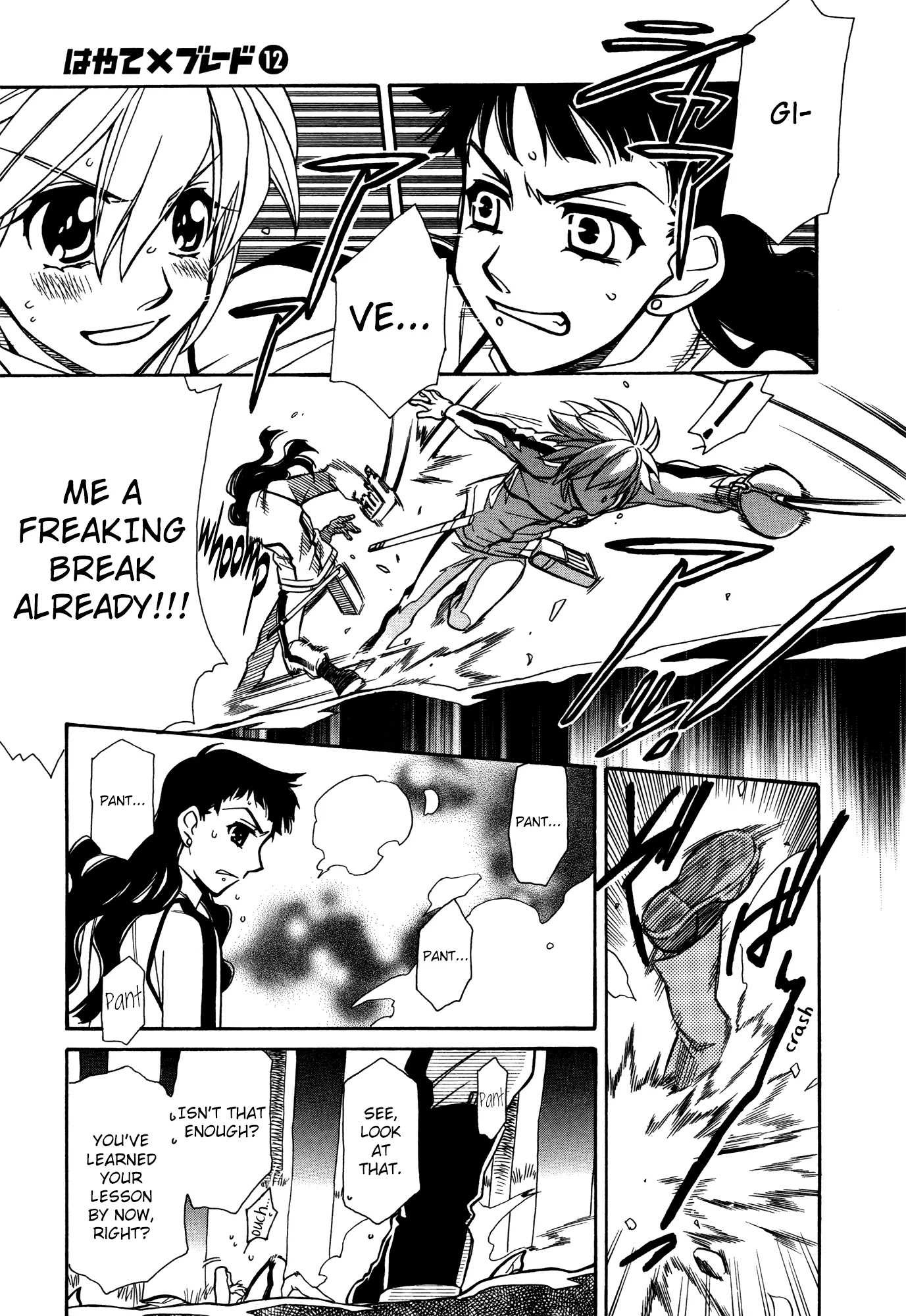 Hayate x Blade Chapter 67 page 30 - Chapter 67: Ah! The Sky! The Free and Easy Idiots!