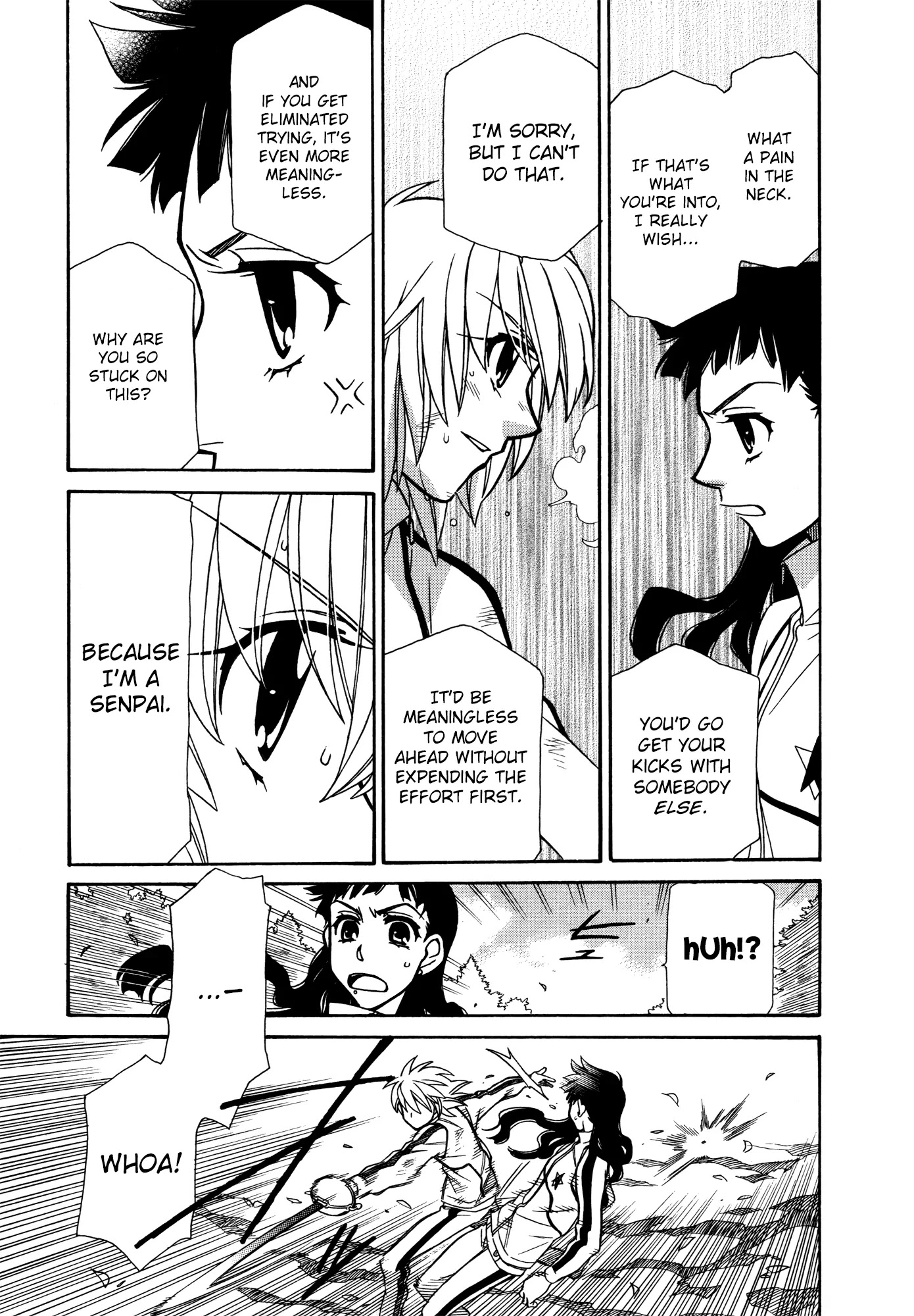 Hayate x Blade Chapter 67 page 32 - Chapter 67: Ah! The Sky! The Free and Easy Idiots!