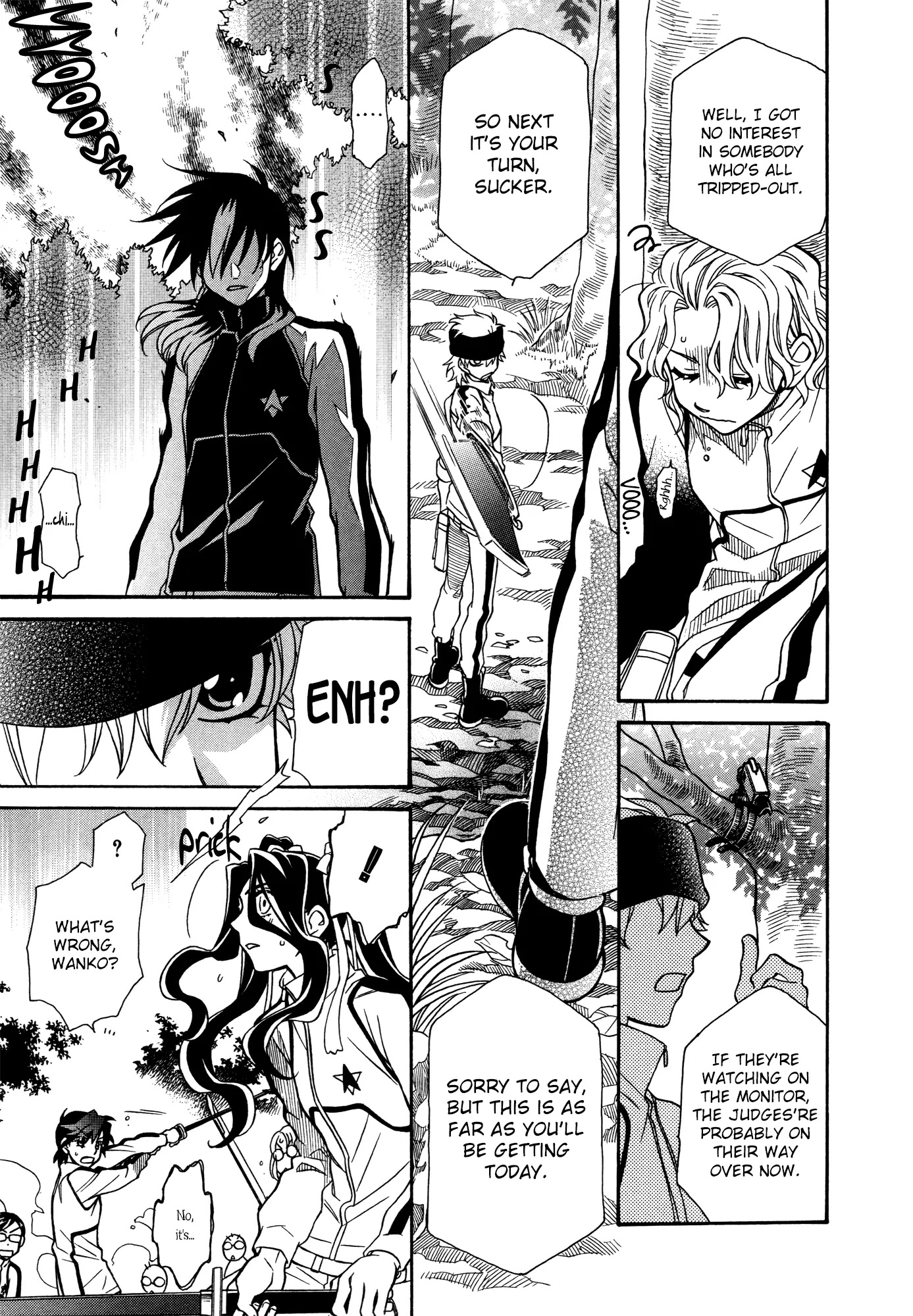 Hayate x Blade Chapter 67 page 40 - Chapter 67: Ah! The Sky! The Free and Easy Idiots!