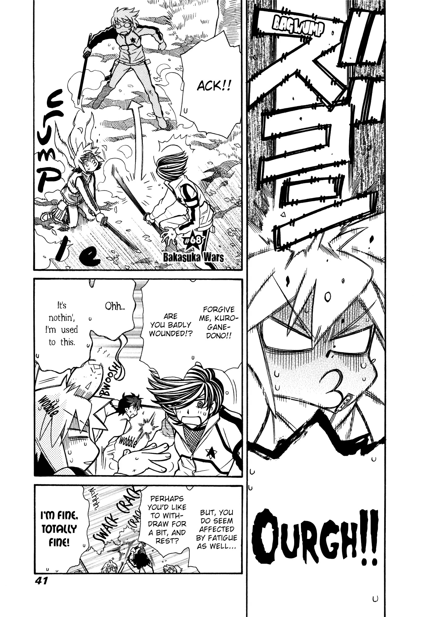 Hayate x Blade Chapter 68 page 1 - Chapter 68: Bakasuka Wars