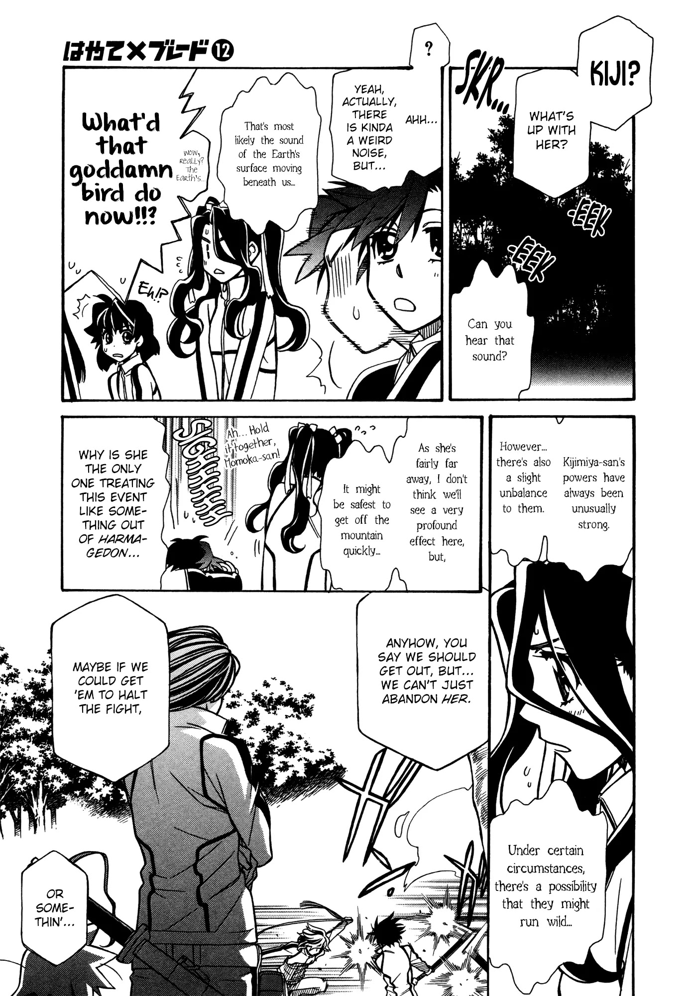 Hayate x Blade Chapter 68 page 27 - Chapter 68: Bakasuka Wars