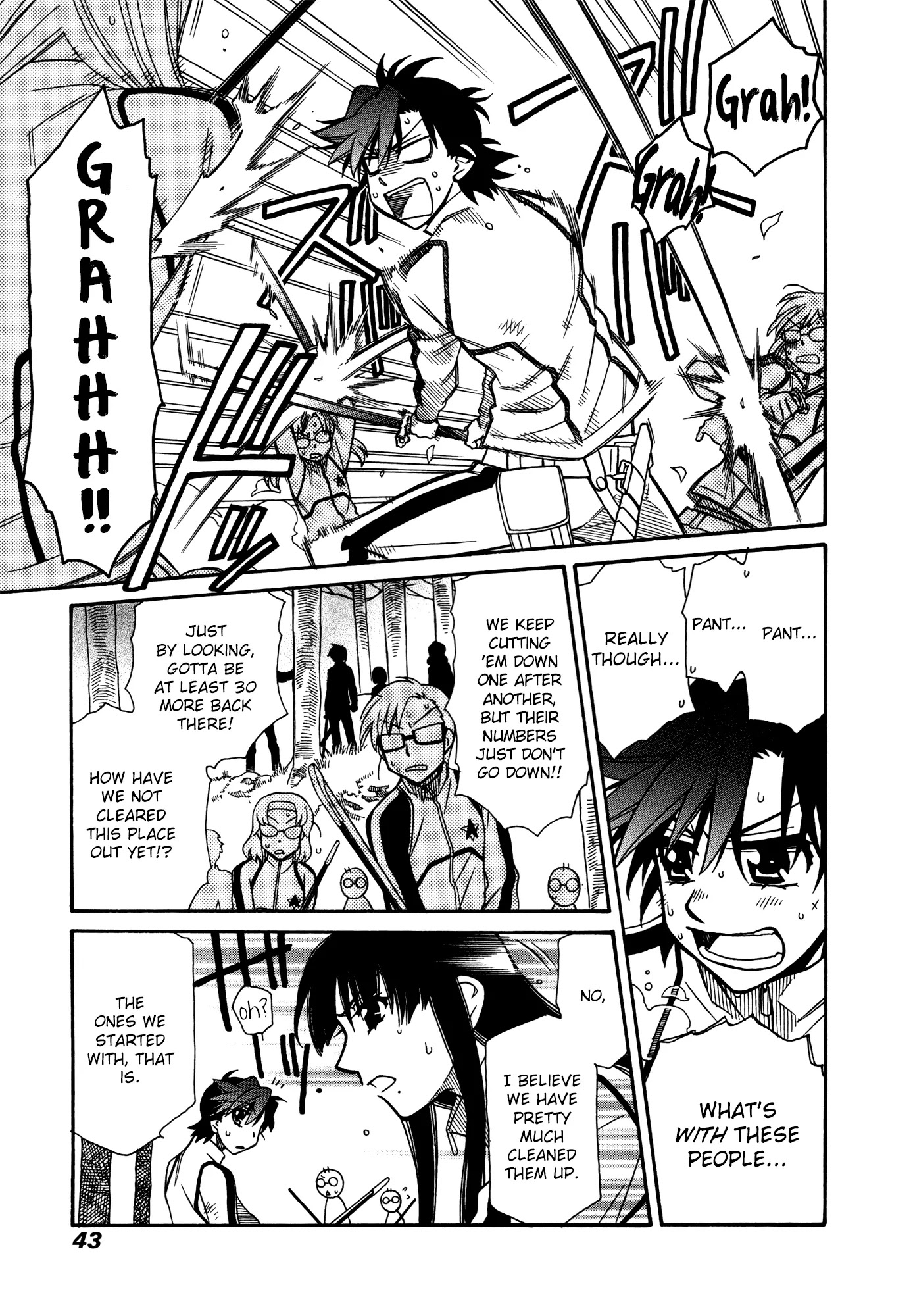 Hayate x Blade Chapter 68 page 3 - Chapter 68: Bakasuka Wars