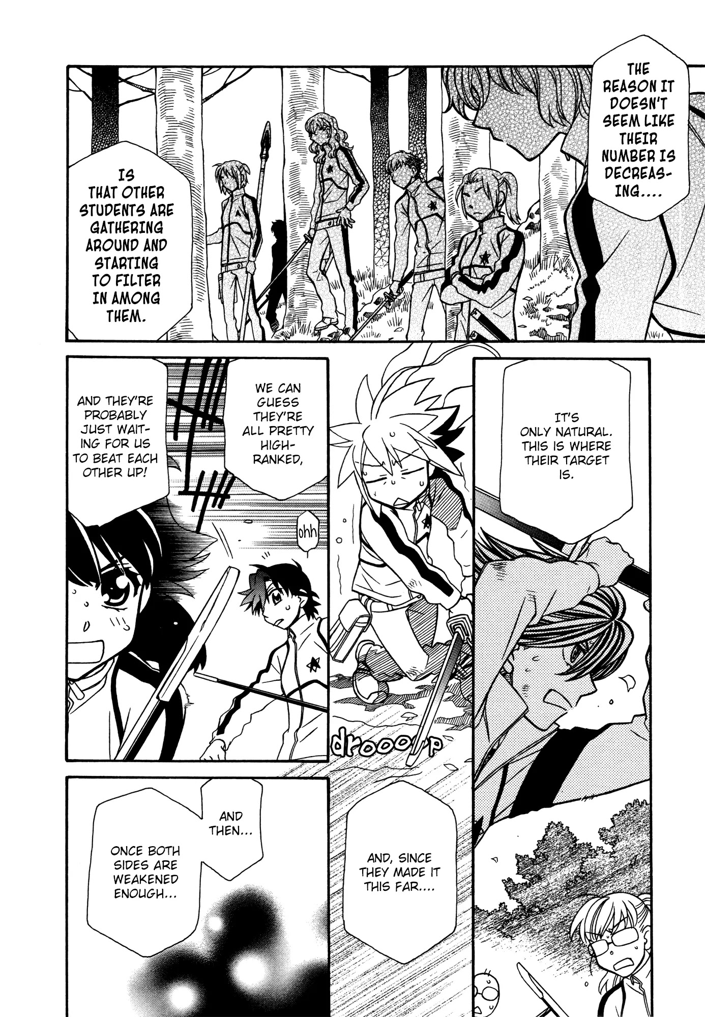 Hayate x Blade Chapter 68 page 4 - Chapter 68: Bakasuka Wars