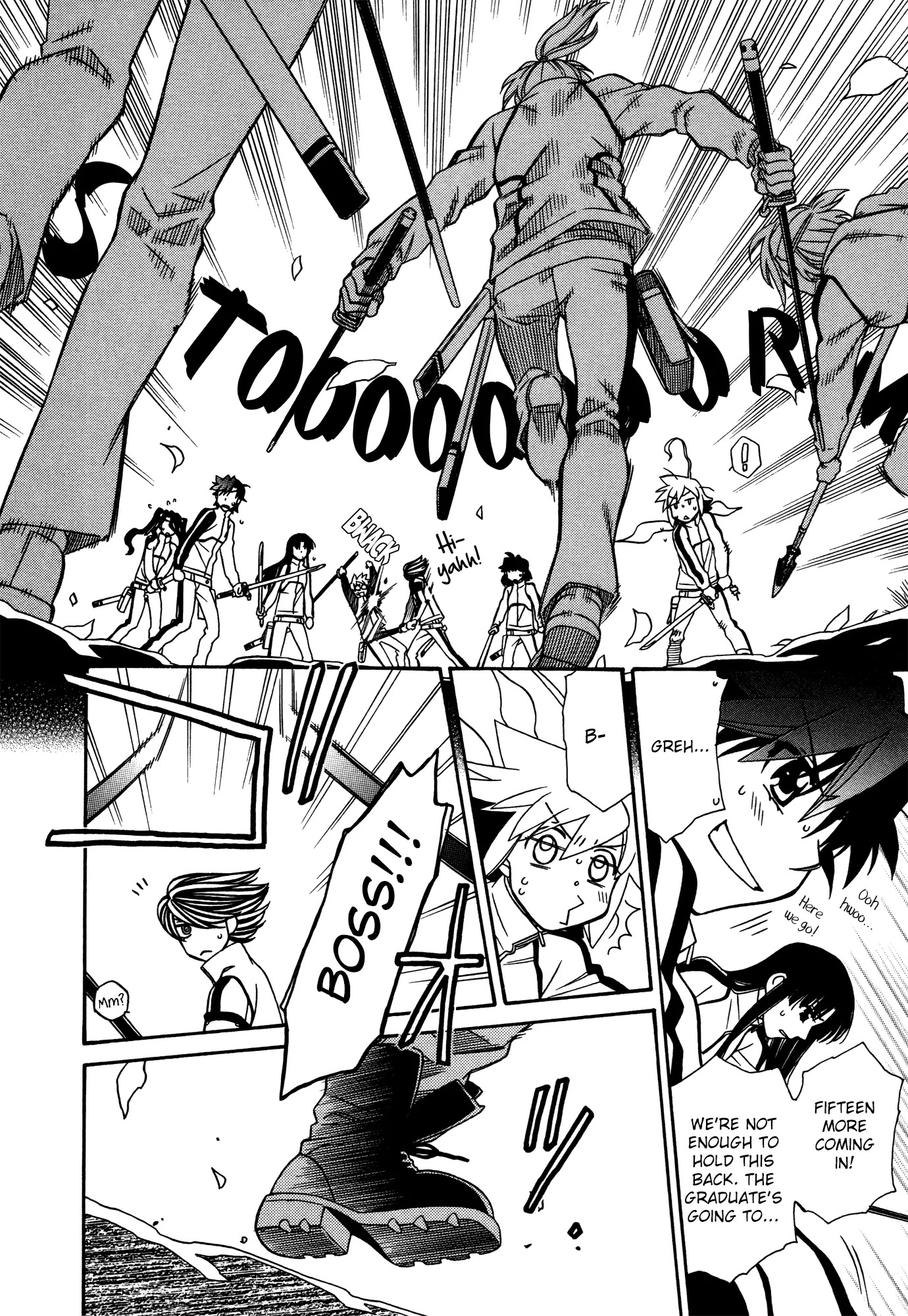 Hayate x Blade Chapter 68 page 6 - Chapter 68: Bakasuka Wars