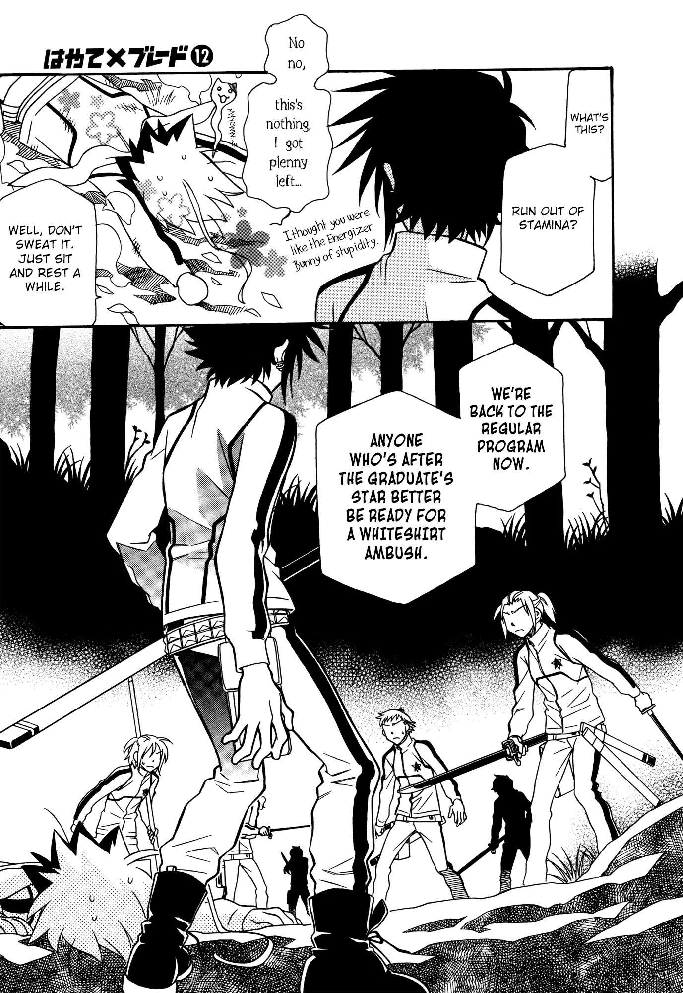 Hayate x Blade Chapter 68 page 9 - Chapter 68: Bakasuka Wars