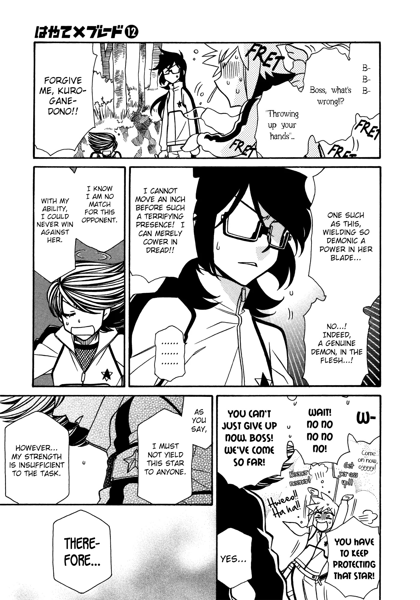 Hayate x Blade Chapter 69 page 11 - Chapter 69: Hold Close the Shivering Idiot