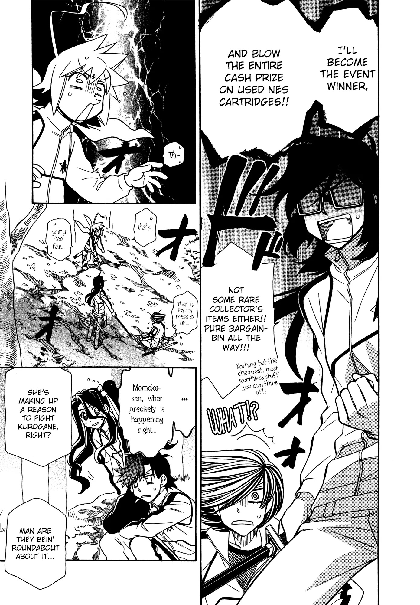 Hayate x Blade Chapter 69 page 13 - Chapter 69: Hold Close the Shivering Idiot