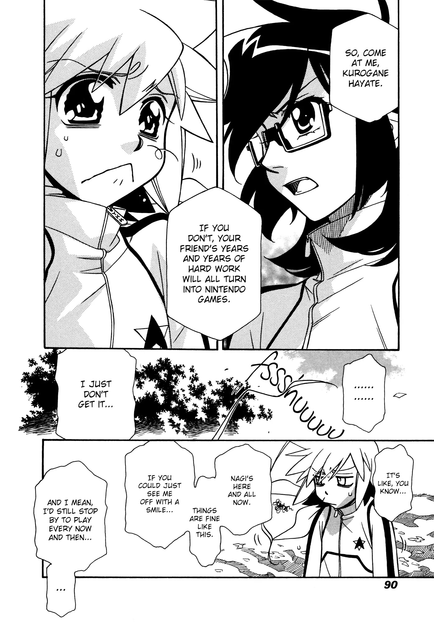 Hayate x Blade Chapter 69 page 14 - Chapter 69: Hold Close the Shivering Idiot