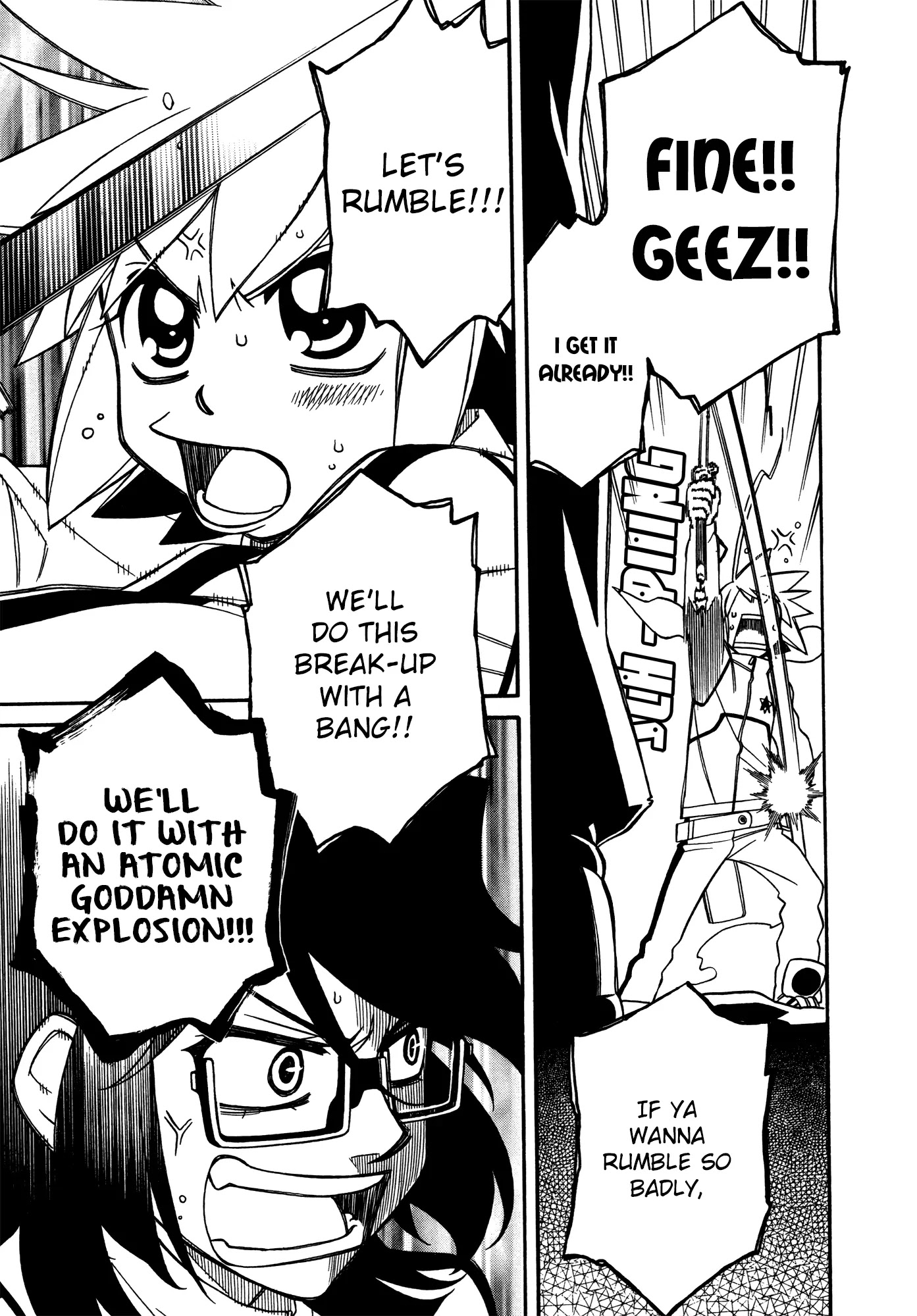 Hayate x Blade Chapter 69 page 15 - Chapter 69: Hold Close the Shivering Idiot