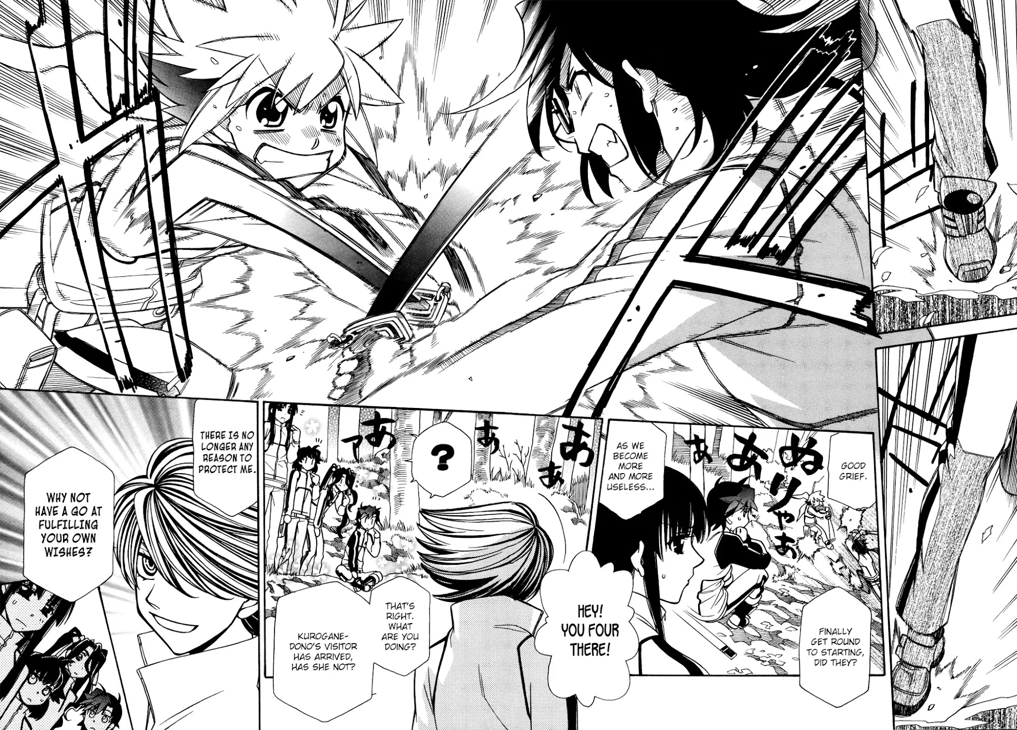 Hayate x Blade Chapter 69 page 16 - Chapter 69: Hold Close the Shivering Idiot