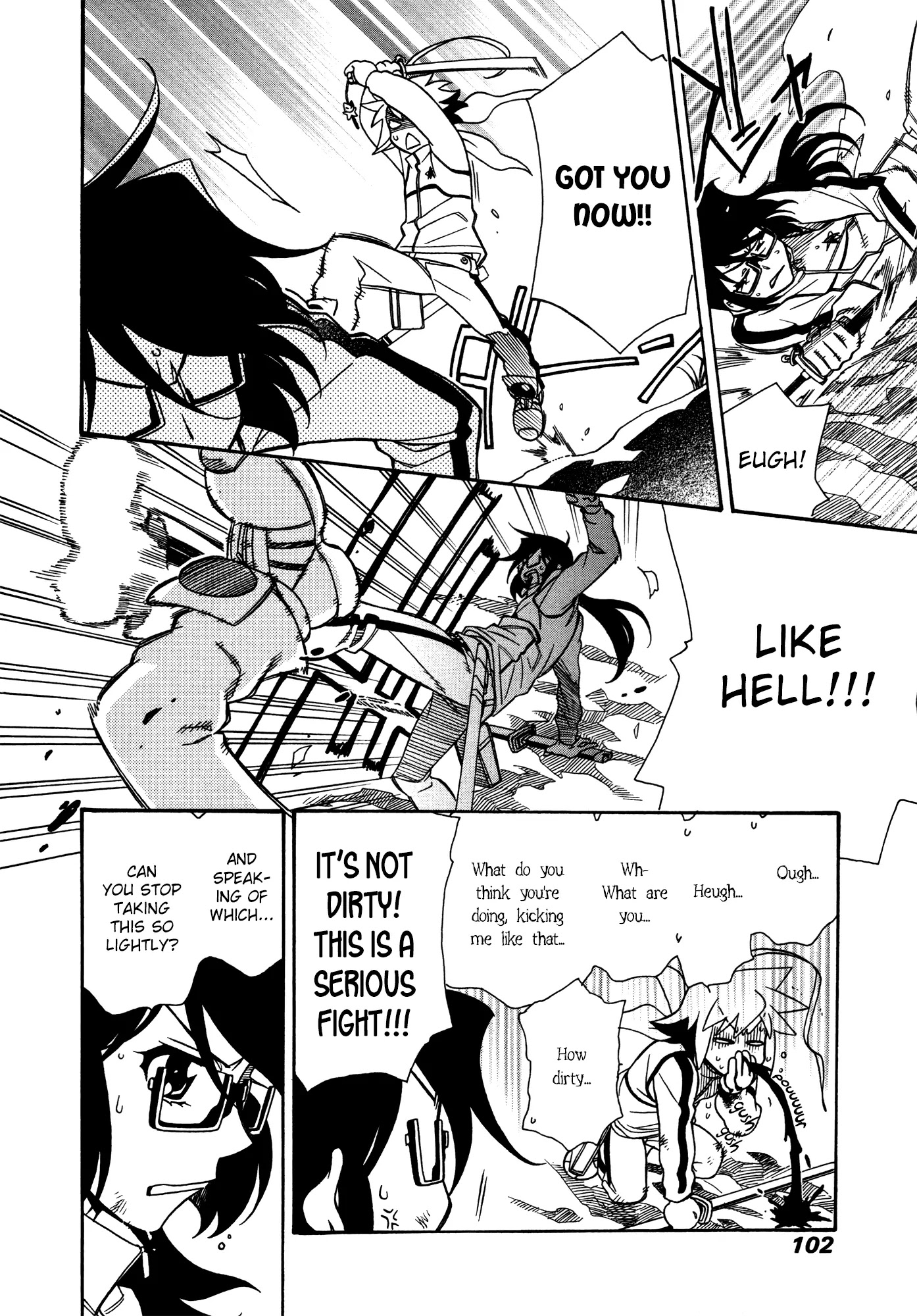 Hayate x Blade Chapter 69 page 25 - Chapter 69: Hold Close the Shivering Idiot