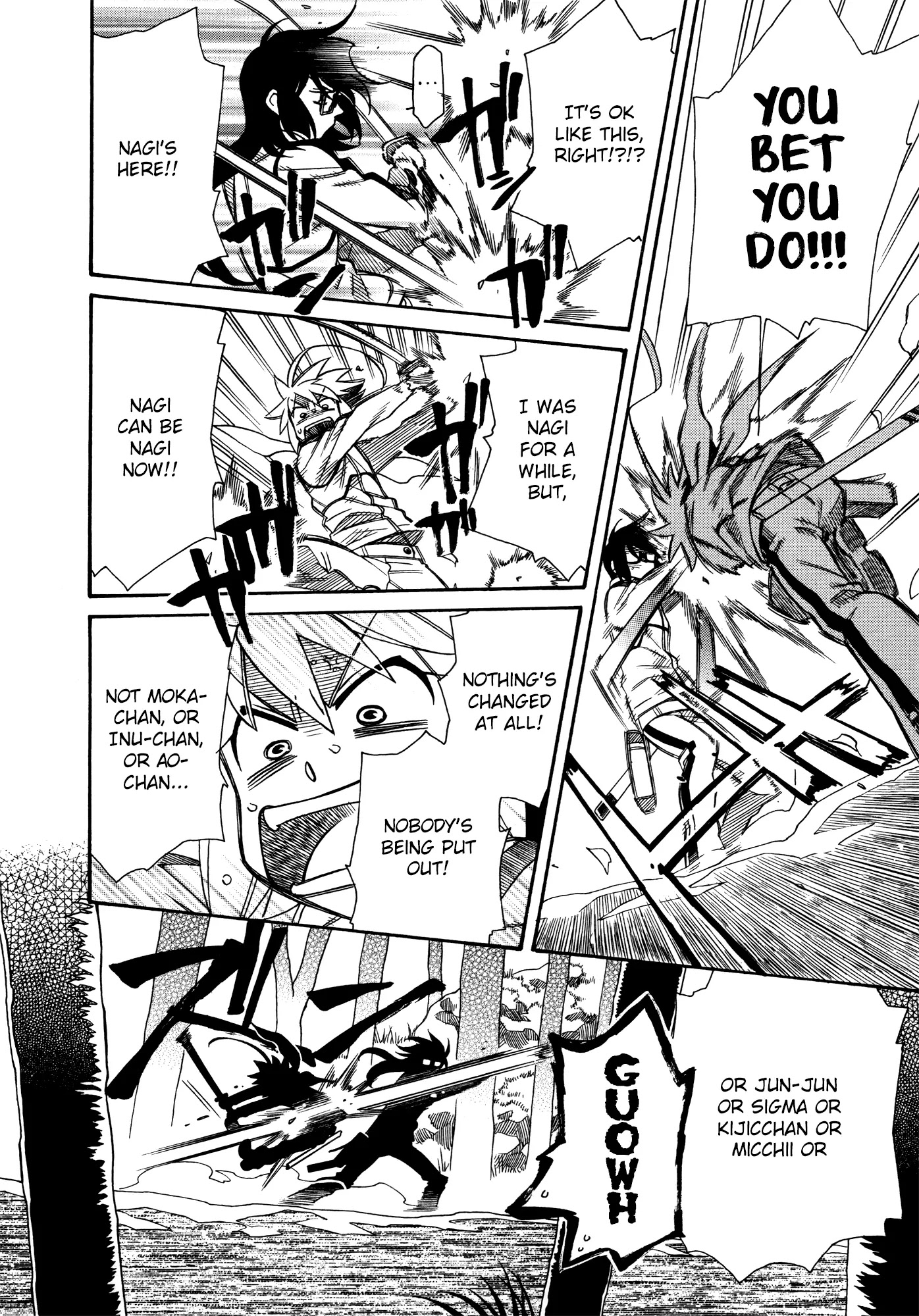 Hayate x Blade Chapter 69 page 27 - Chapter 69: Hold Close the Shivering Idiot