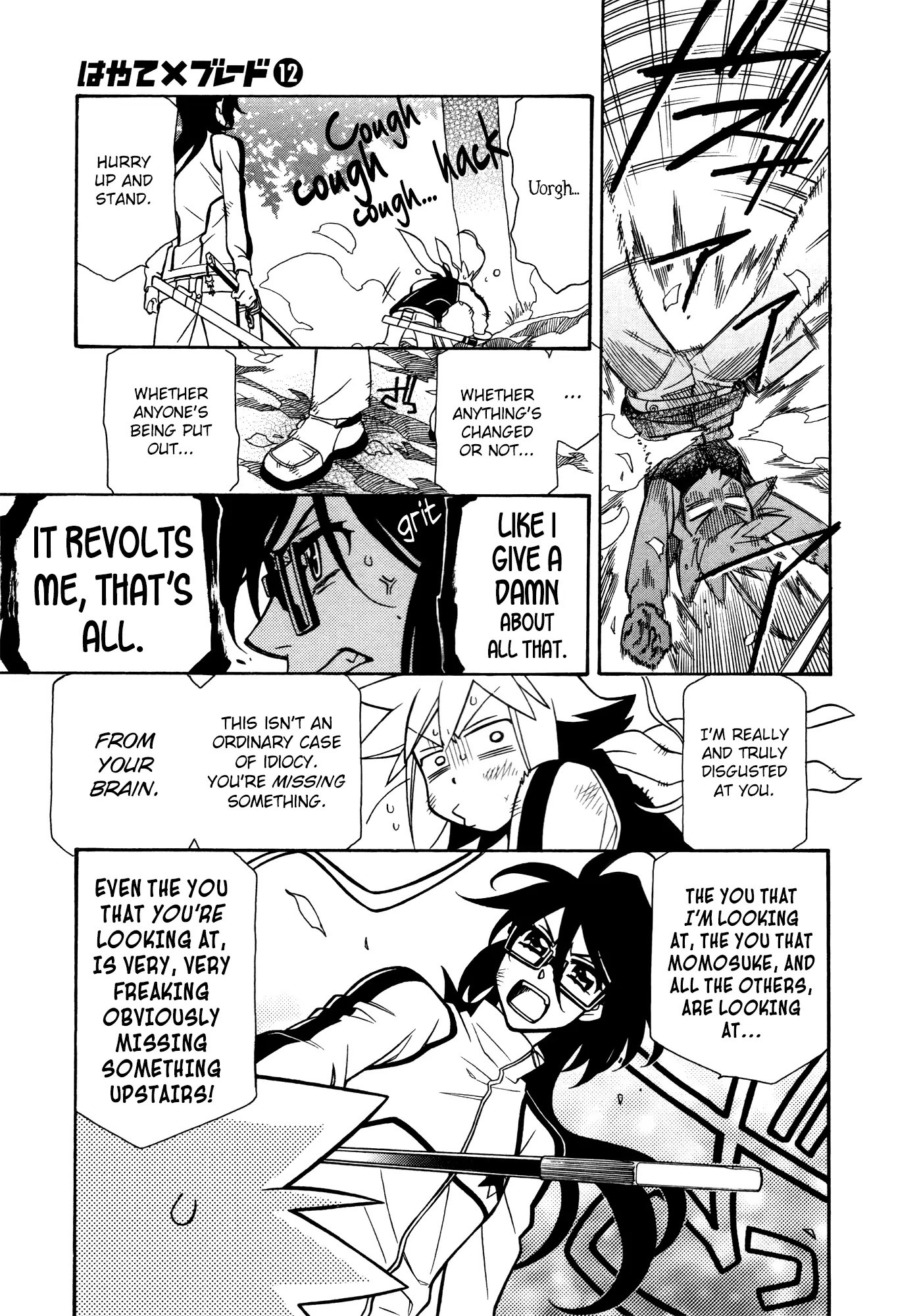 Hayate x Blade Chapter 69 page 28 - Chapter 69: Hold Close the Shivering Idiot