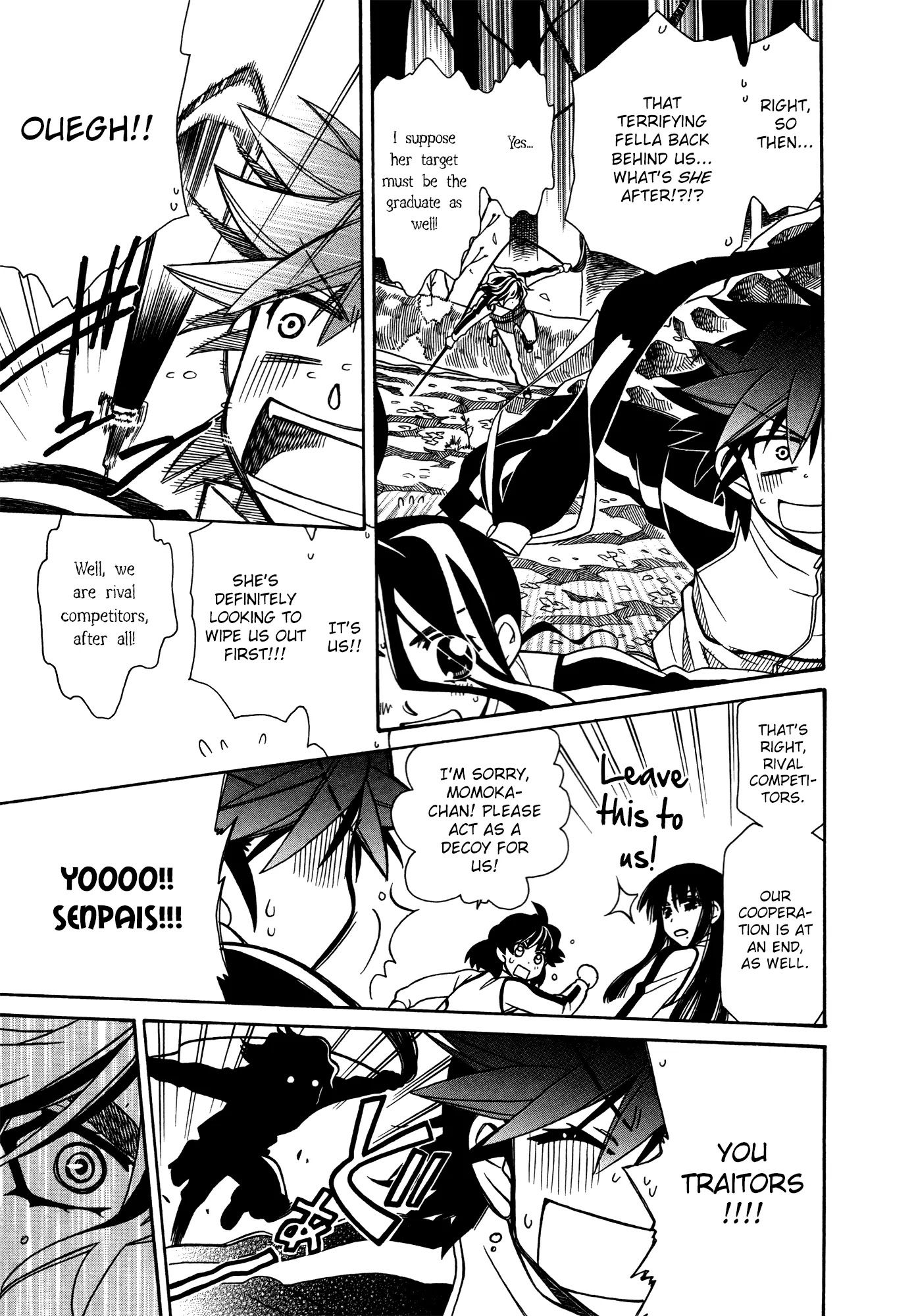 Hayate x Blade Chapter 69 page 30 - Chapter 69: Hold Close the Shivering Idiot