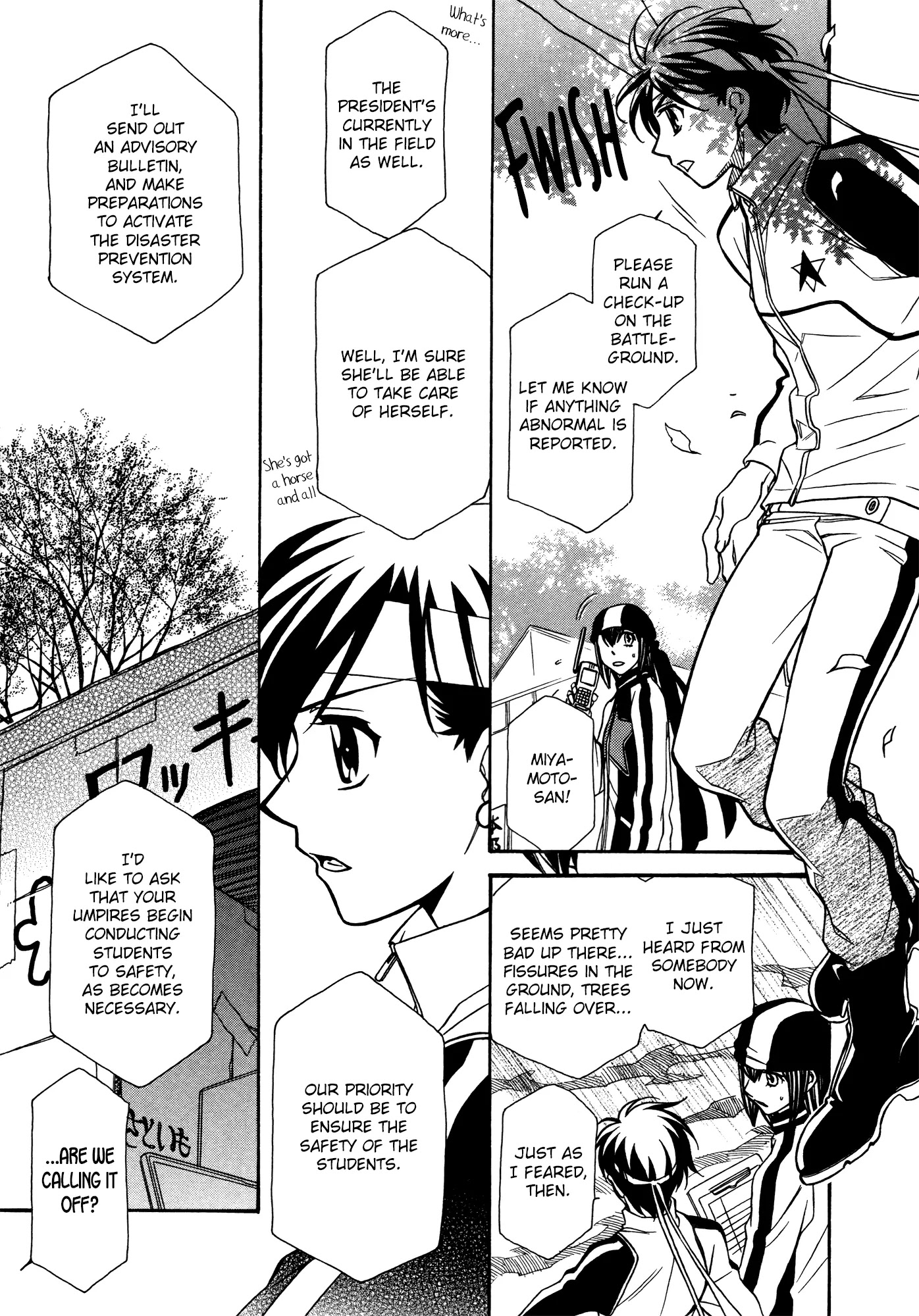 Hayate x Blade Chapter 69 page 32 - Chapter 69: Hold Close the Shivering Idiot