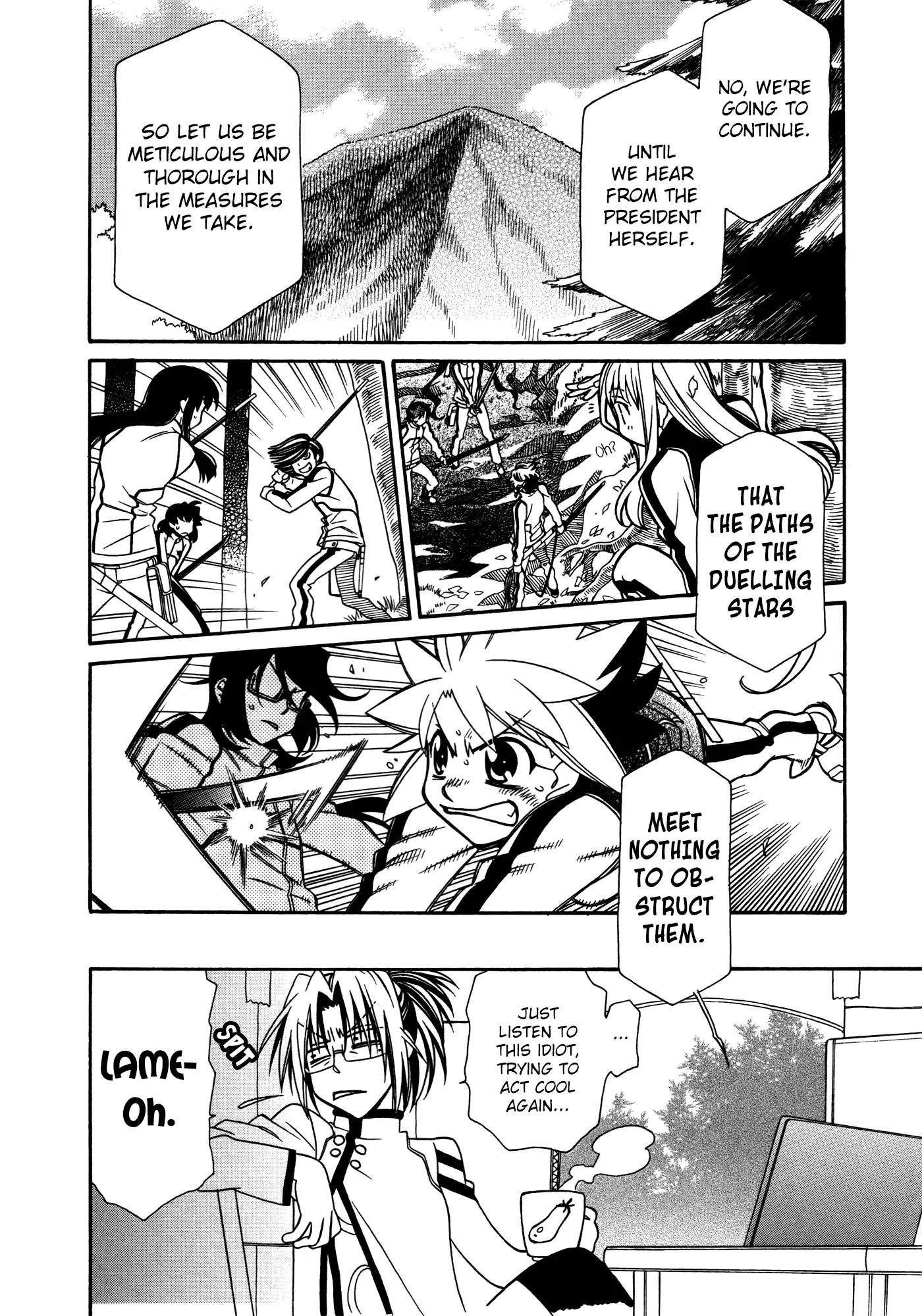 Hayate x Blade Chapter 69 page 33 - Chapter 69: Hold Close the Shivering Idiot