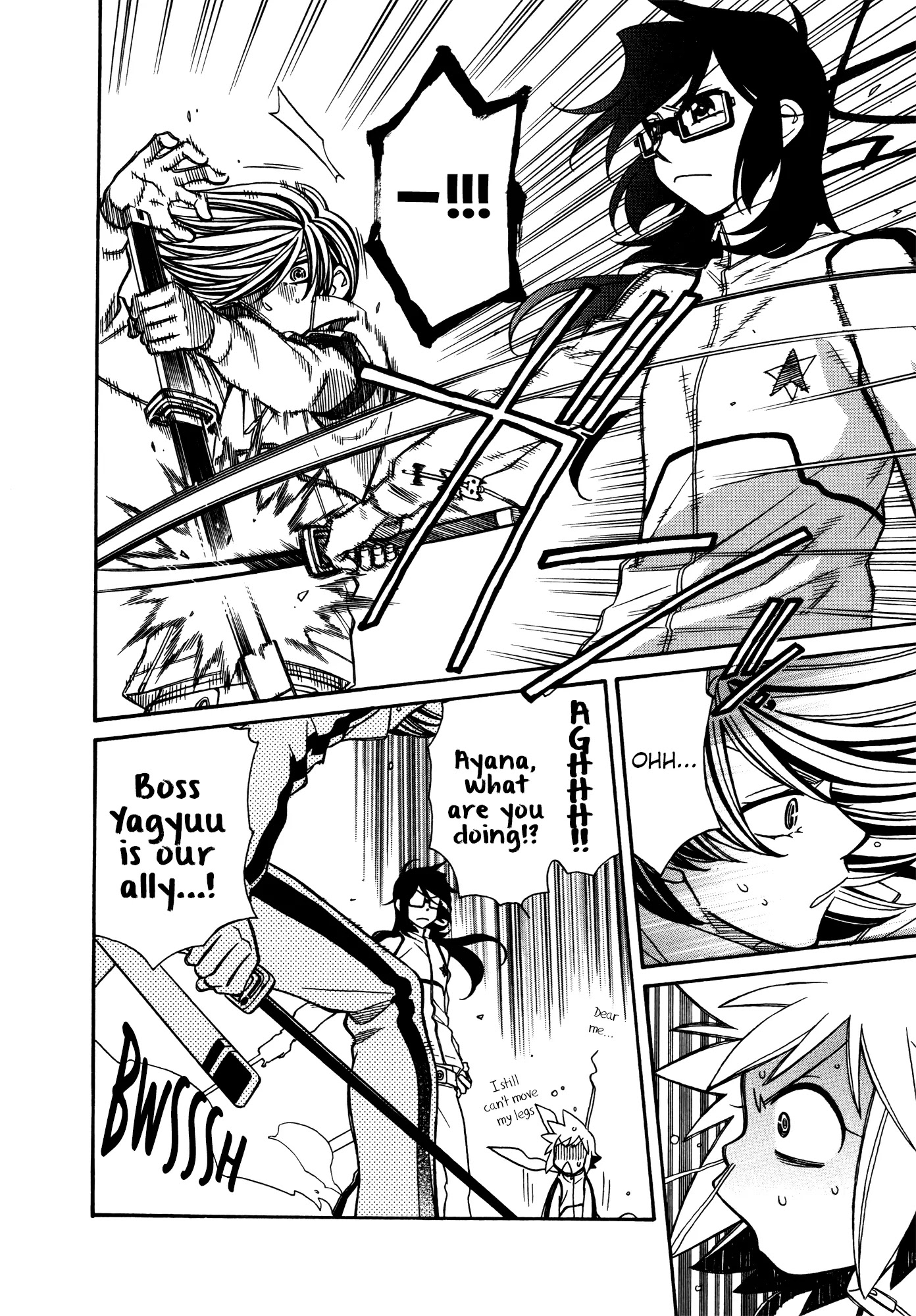 Hayate x Blade Chapter 69 page 4 - Chapter 69: Hold Close the Shivering Idiot