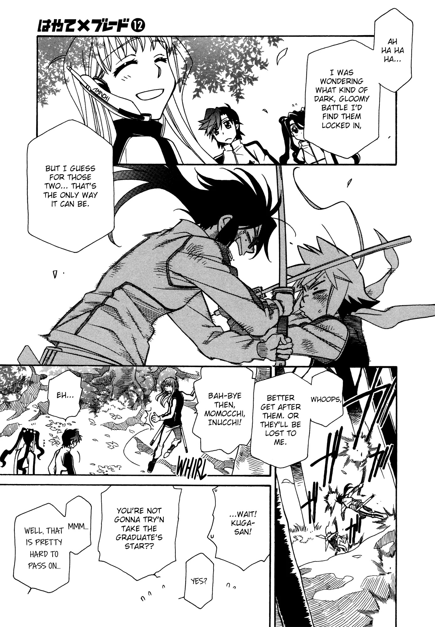 Hayate x Blade Chapter 70 page 11 - Chapter 70: Kill All the Idiots