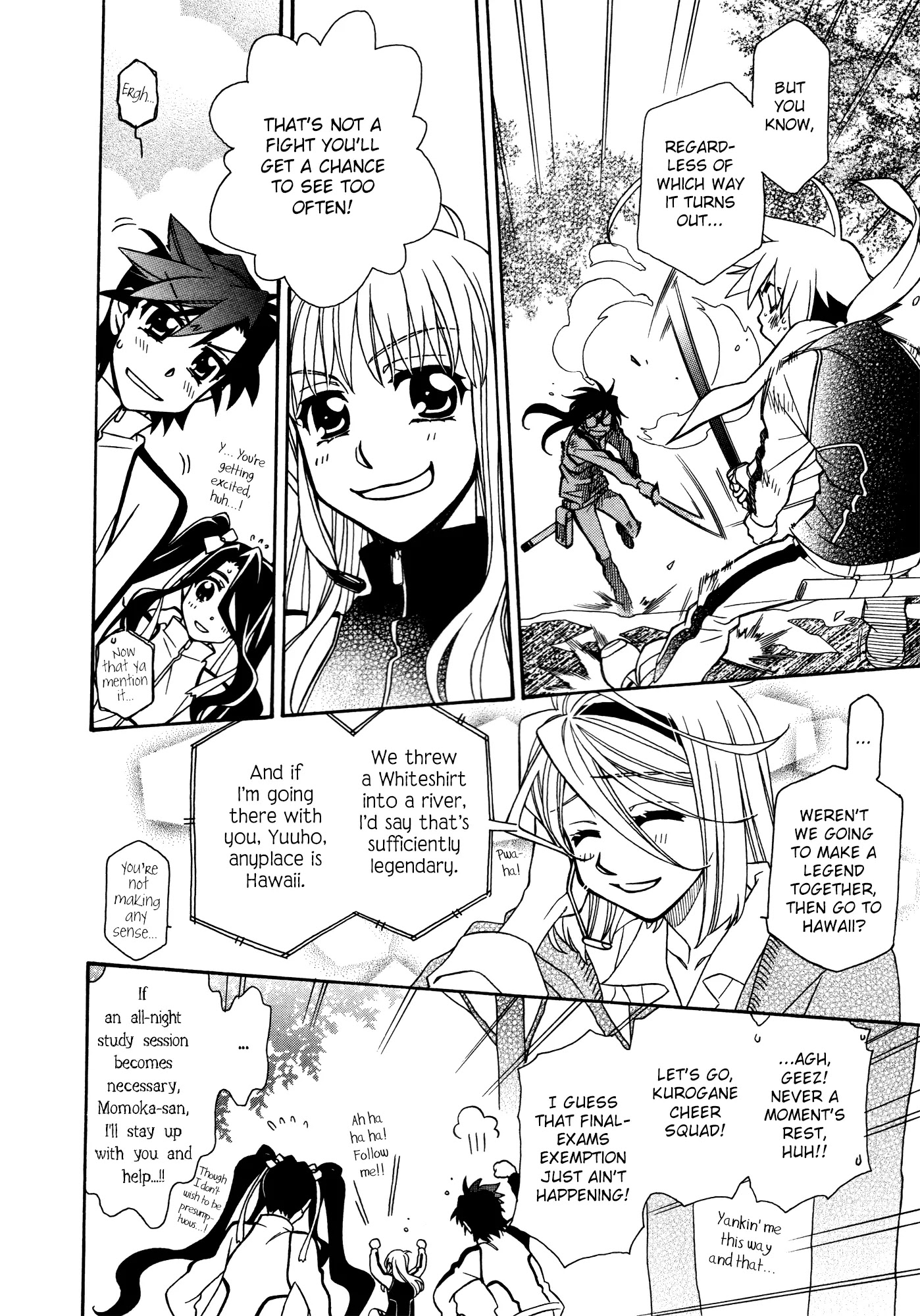Hayate x Blade Chapter 70 page 12 - Chapter 70: Kill All the Idiots