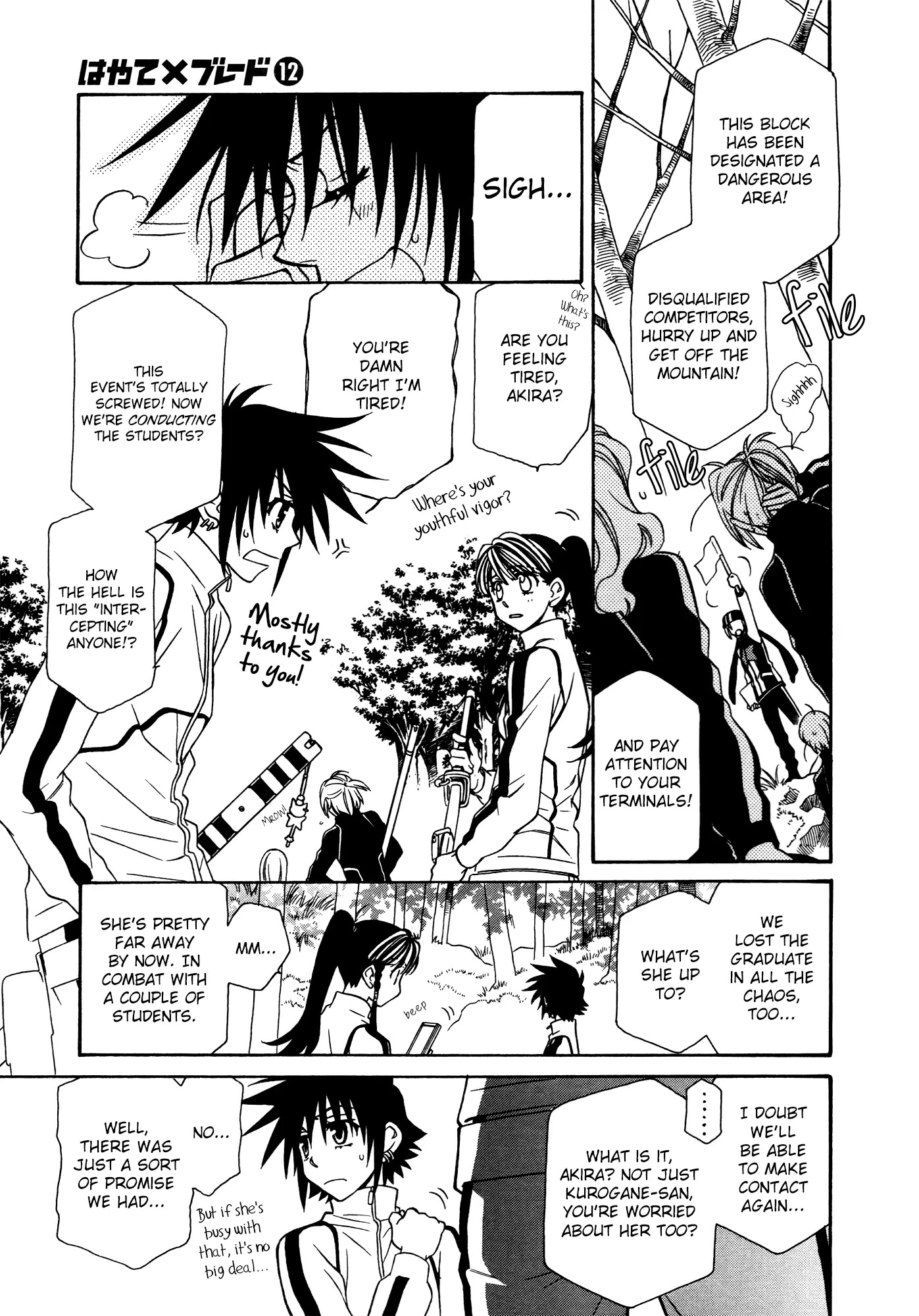 Hayate x Blade Chapter 70 page 13 - Chapter 70: Kill All the Idiots