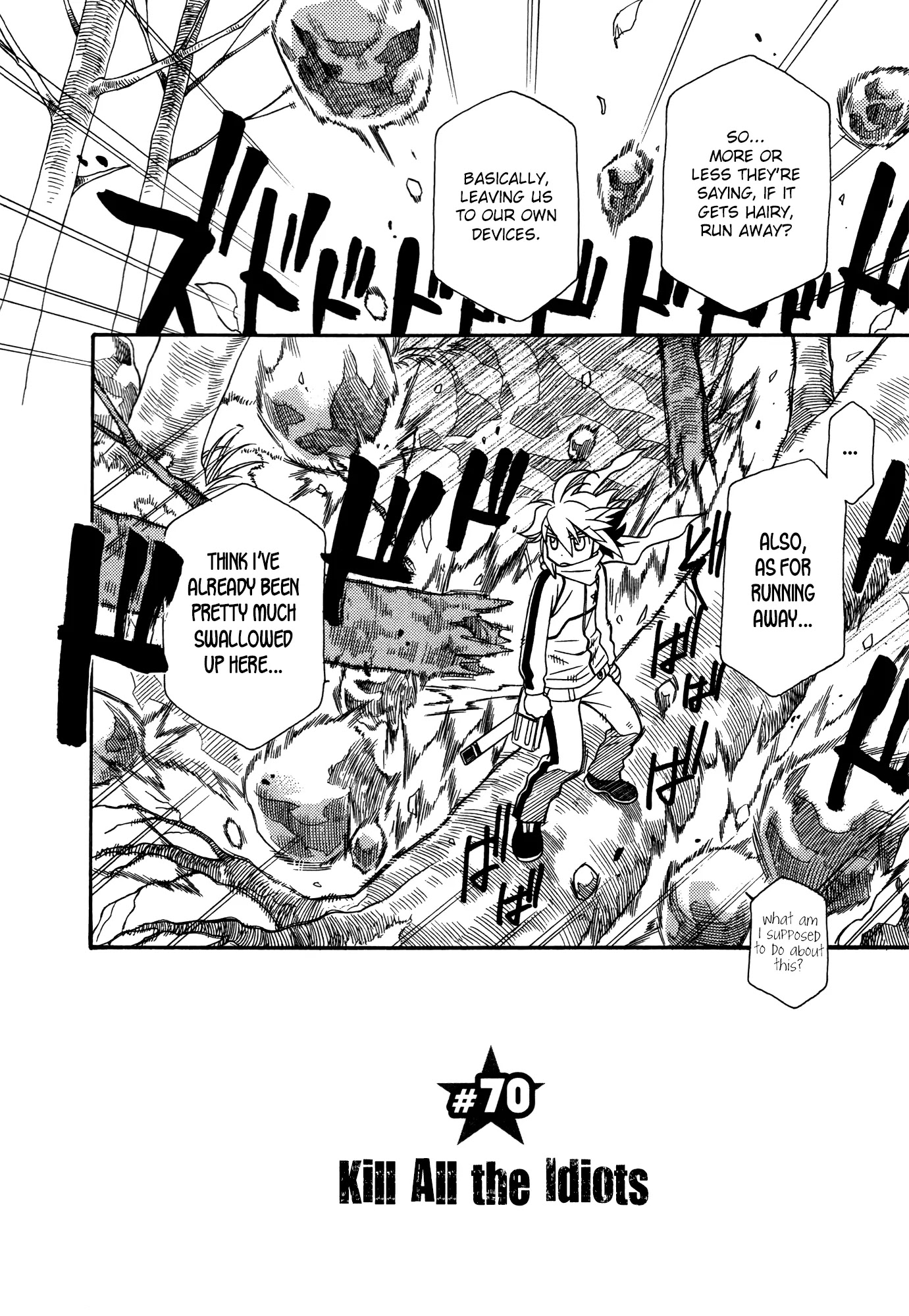Hayate x Blade Chapter 70 page 2 - Chapter 70: Kill All the Idiots