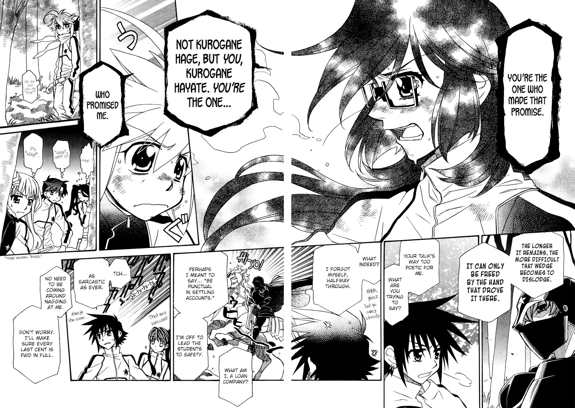 Hayate x Blade Chapter 70 page 20 - Chapter 70: Kill All the Idiots