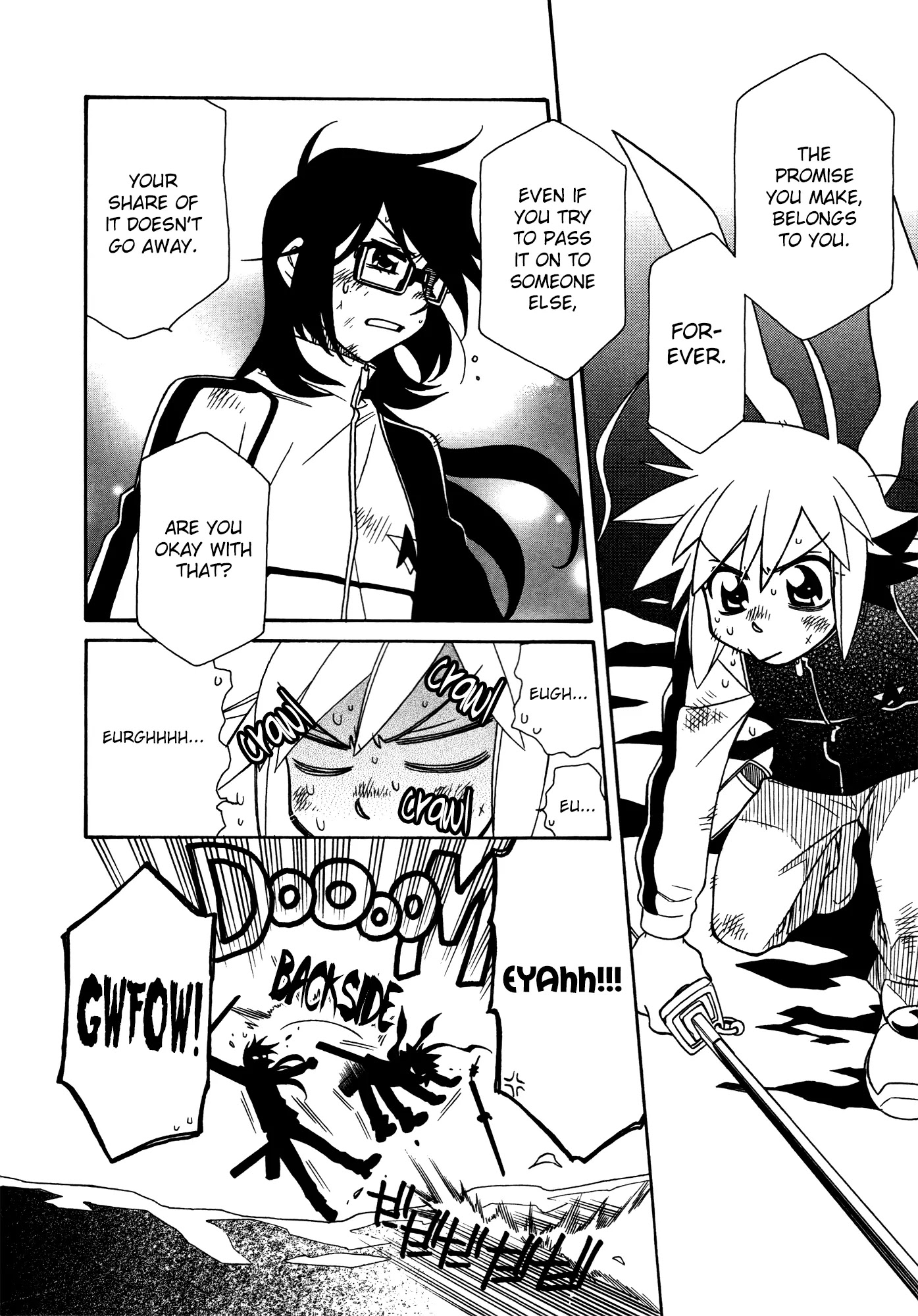 Hayate x Blade Chapter 70 page 21 - Chapter 70: Kill All the Idiots