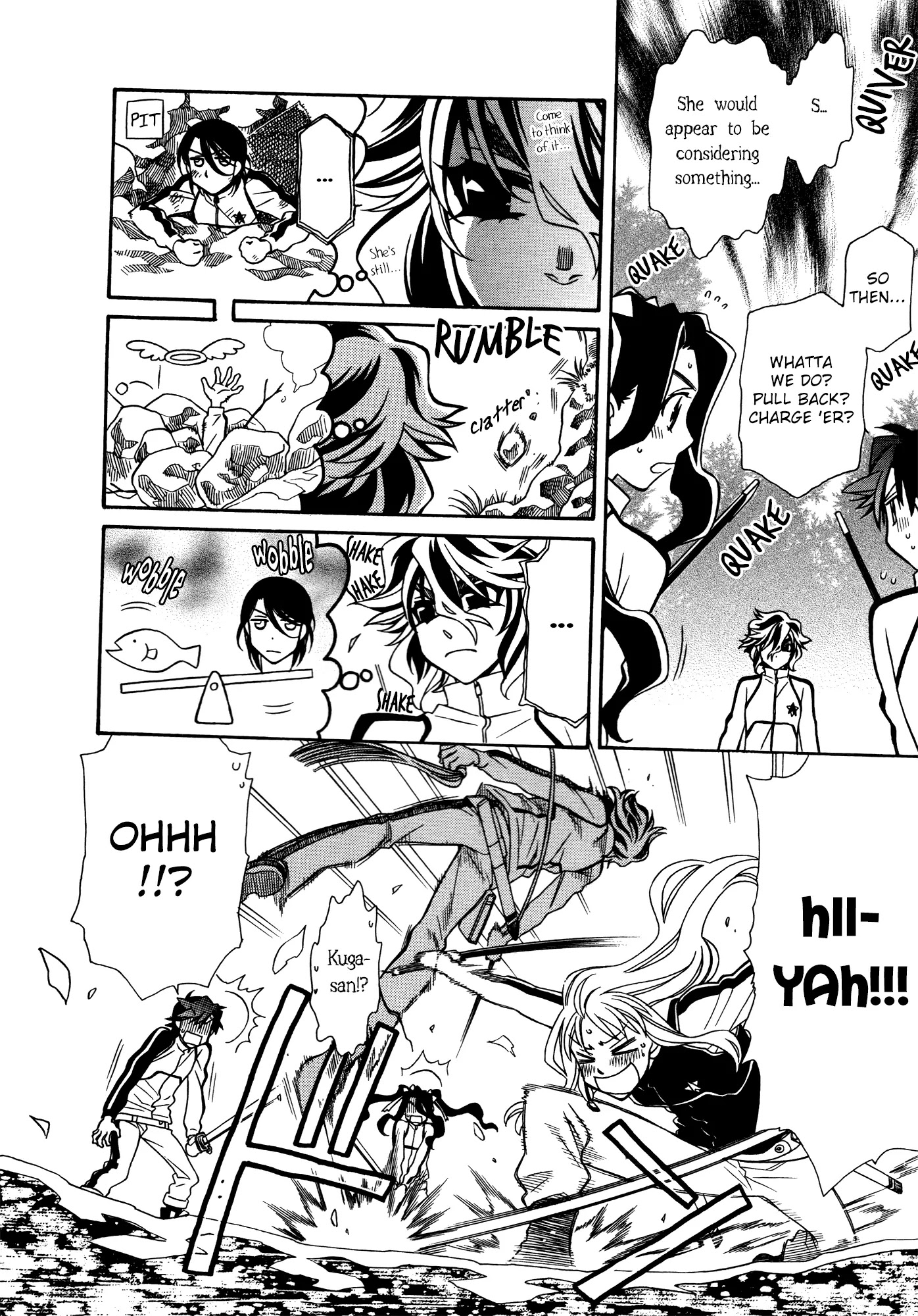 Hayate x Blade Chapter 70 page 8 - Chapter 70: Kill All the Idiots