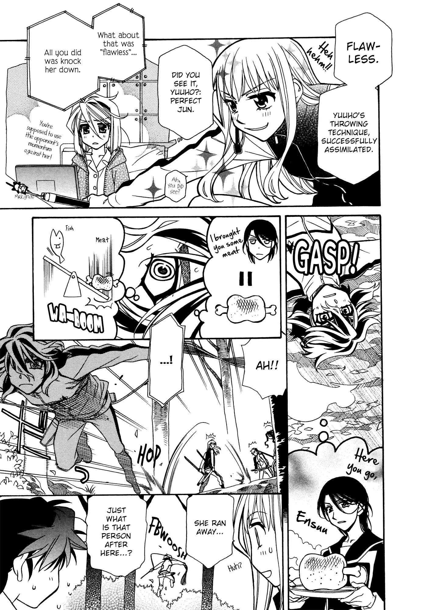 Hayate x Blade Chapter 70 page 9 - Chapter 70: Kill All the Idiots