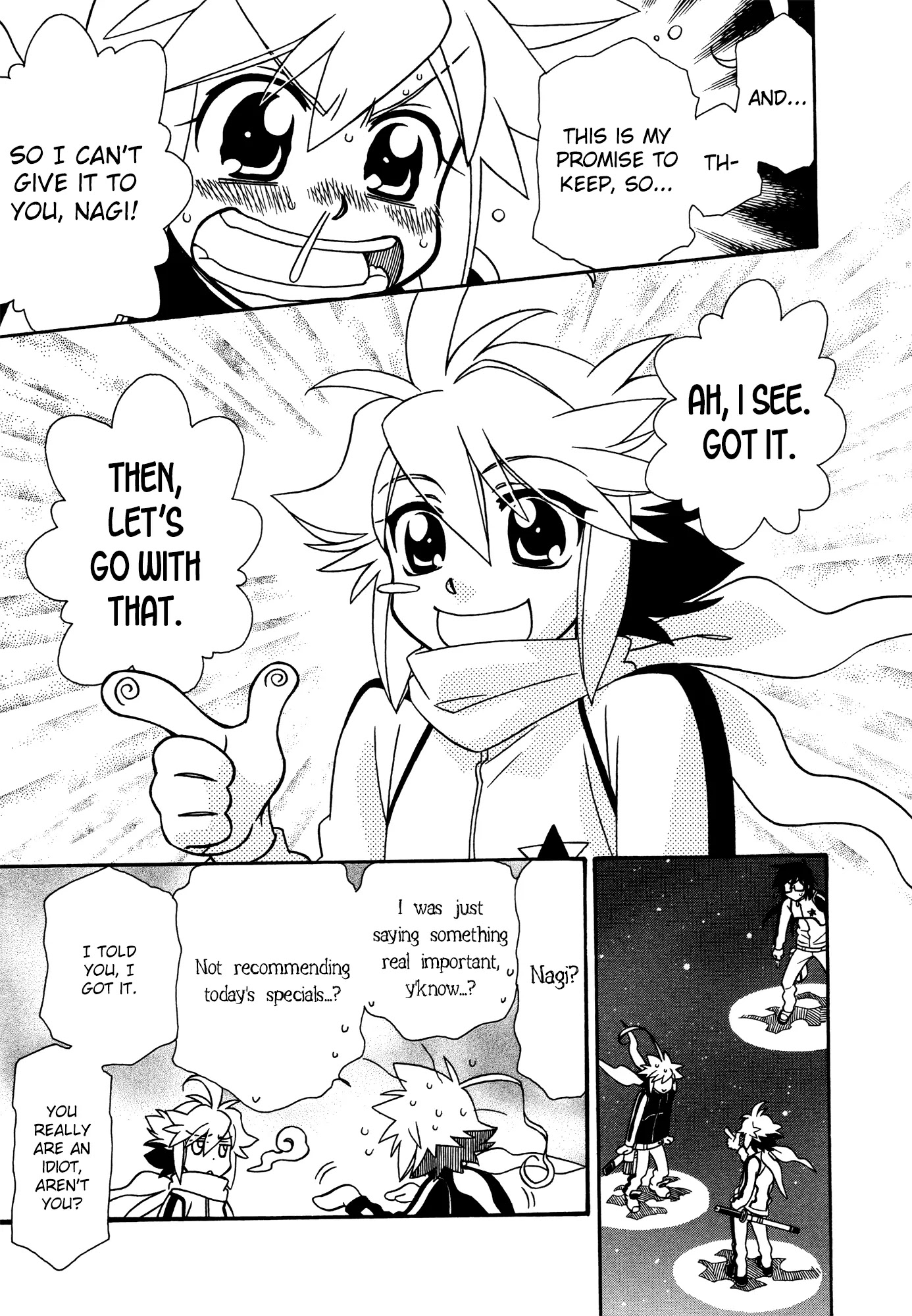 Hayate x Blade Chapter 71 page 11 - Chapter 71: Gone with the Idiots