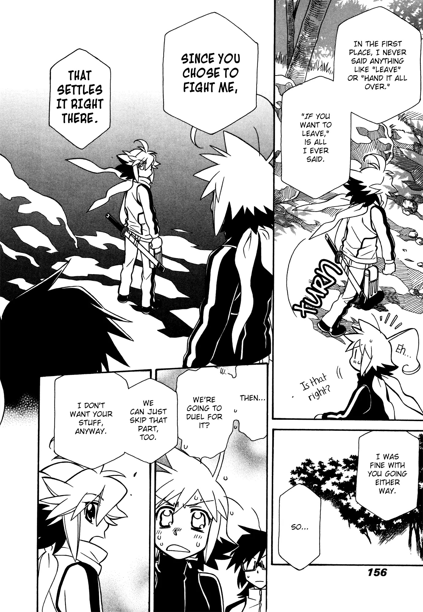 Hayate x Blade Chapter 71 page 12 - Chapter 71: Gone with the Idiots