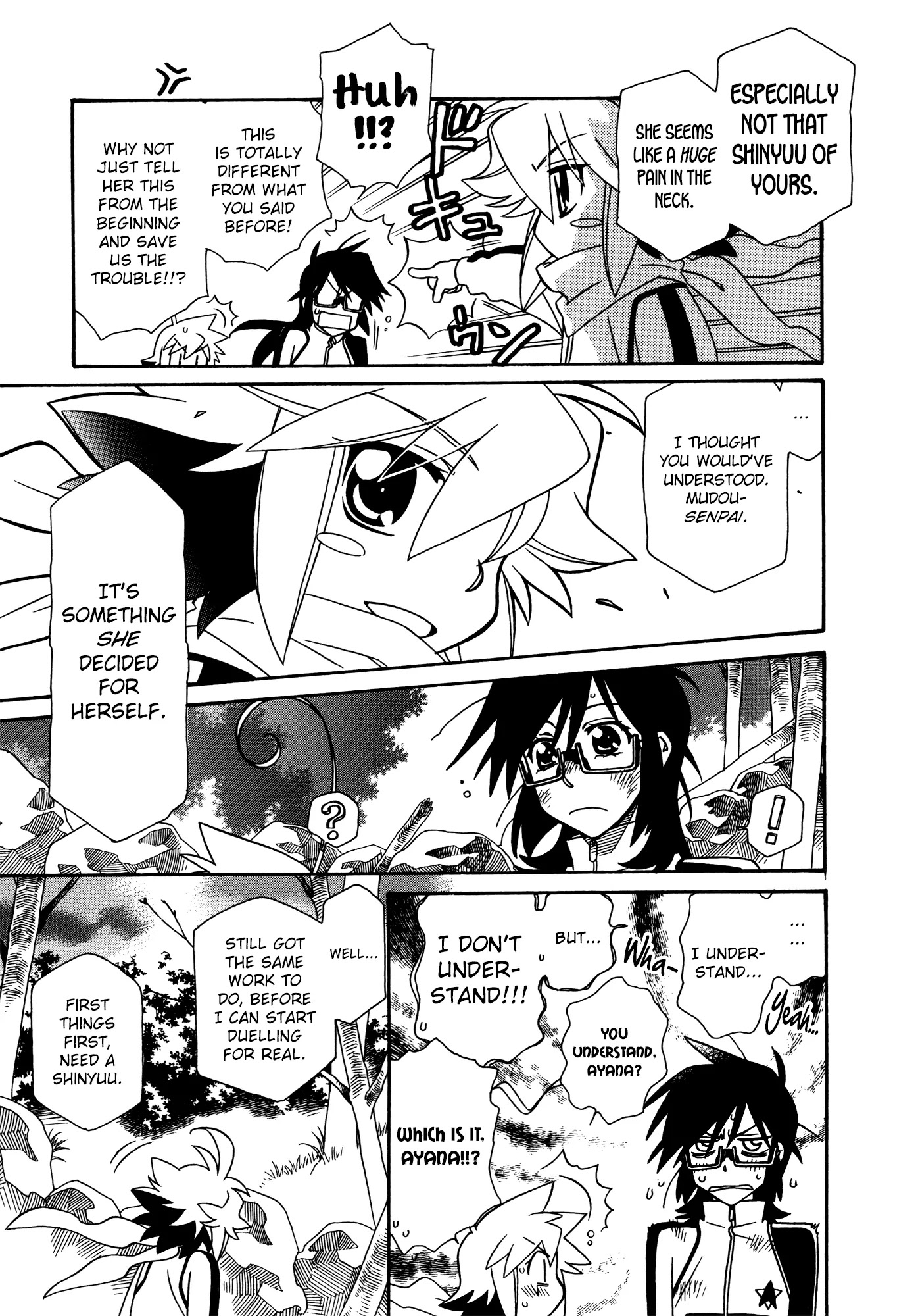 Hayate x Blade Chapter 71 page 13 - Chapter 71: Gone with the Idiots