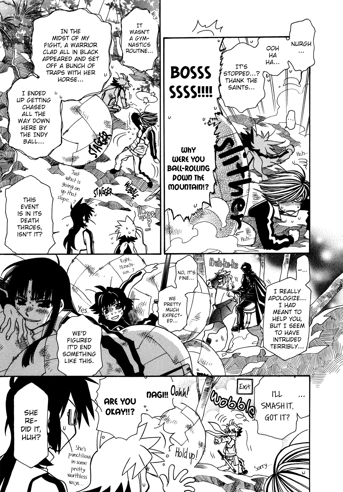 Hayate x Blade Chapter 71 page 15 - Chapter 71: Gone with the Idiots