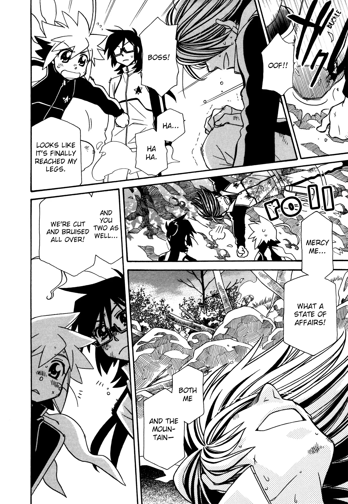 Hayate x Blade Chapter 71 page 16 - Chapter 71: Gone with the Idiots