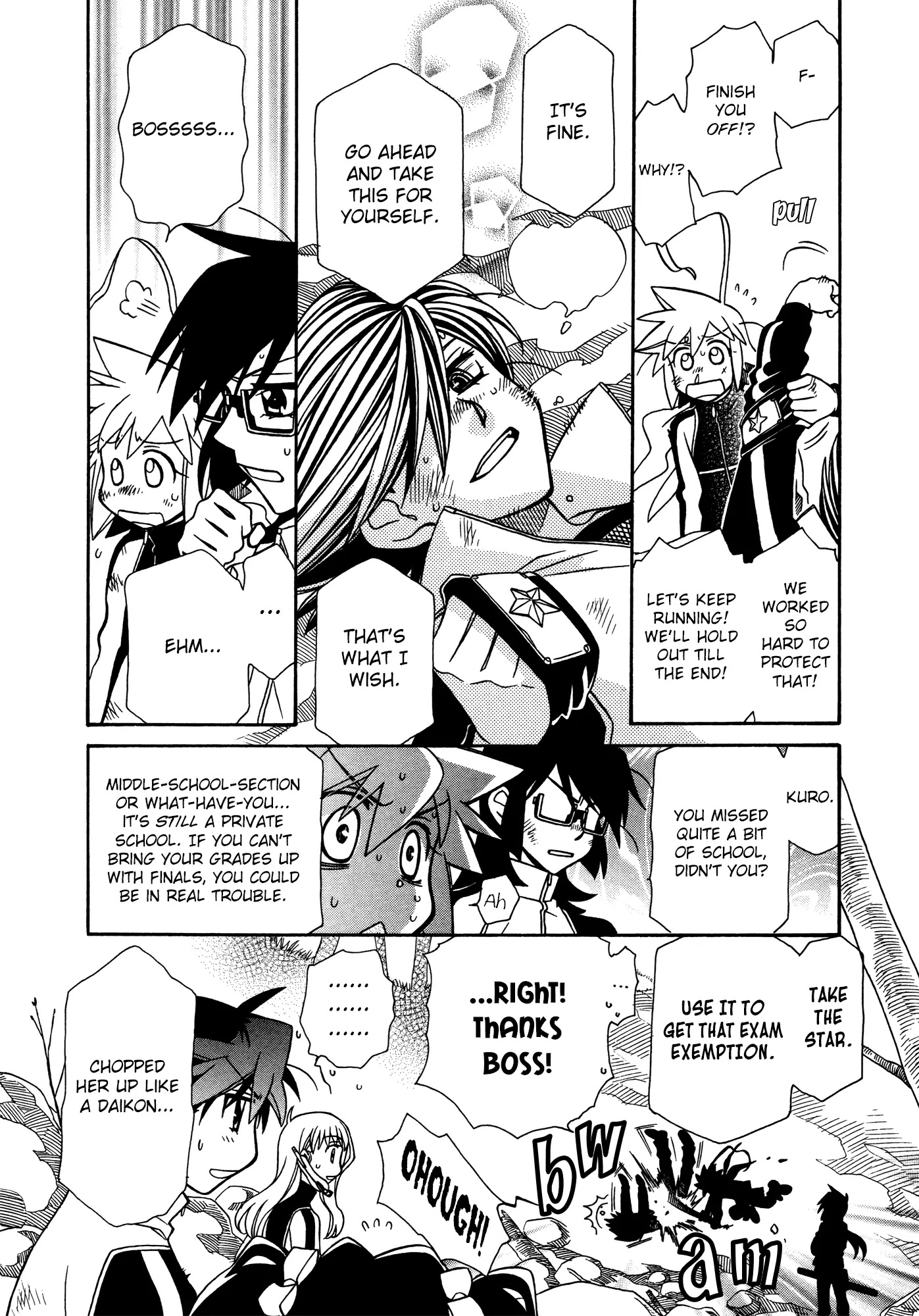 Hayate x Blade Chapter 71 page 18 - Chapter 71: Gone with the Idiots
